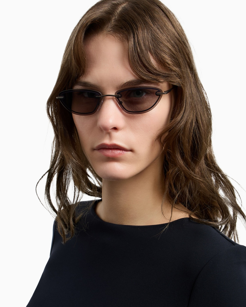 EMPORIO ARMANI WOMEN’S CAT-EYE SUNGLASSES outlook