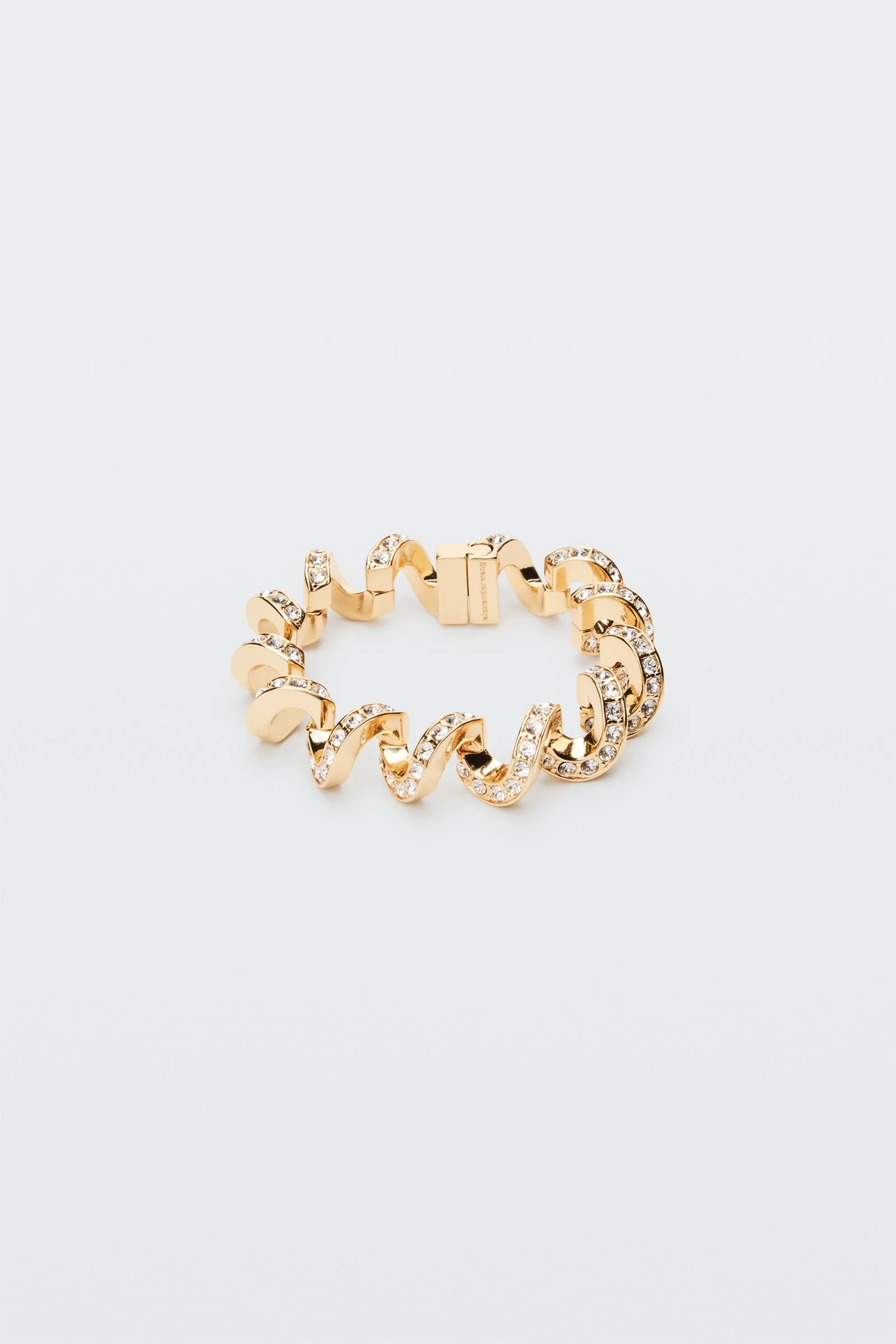 crystal coil bracelet - 1