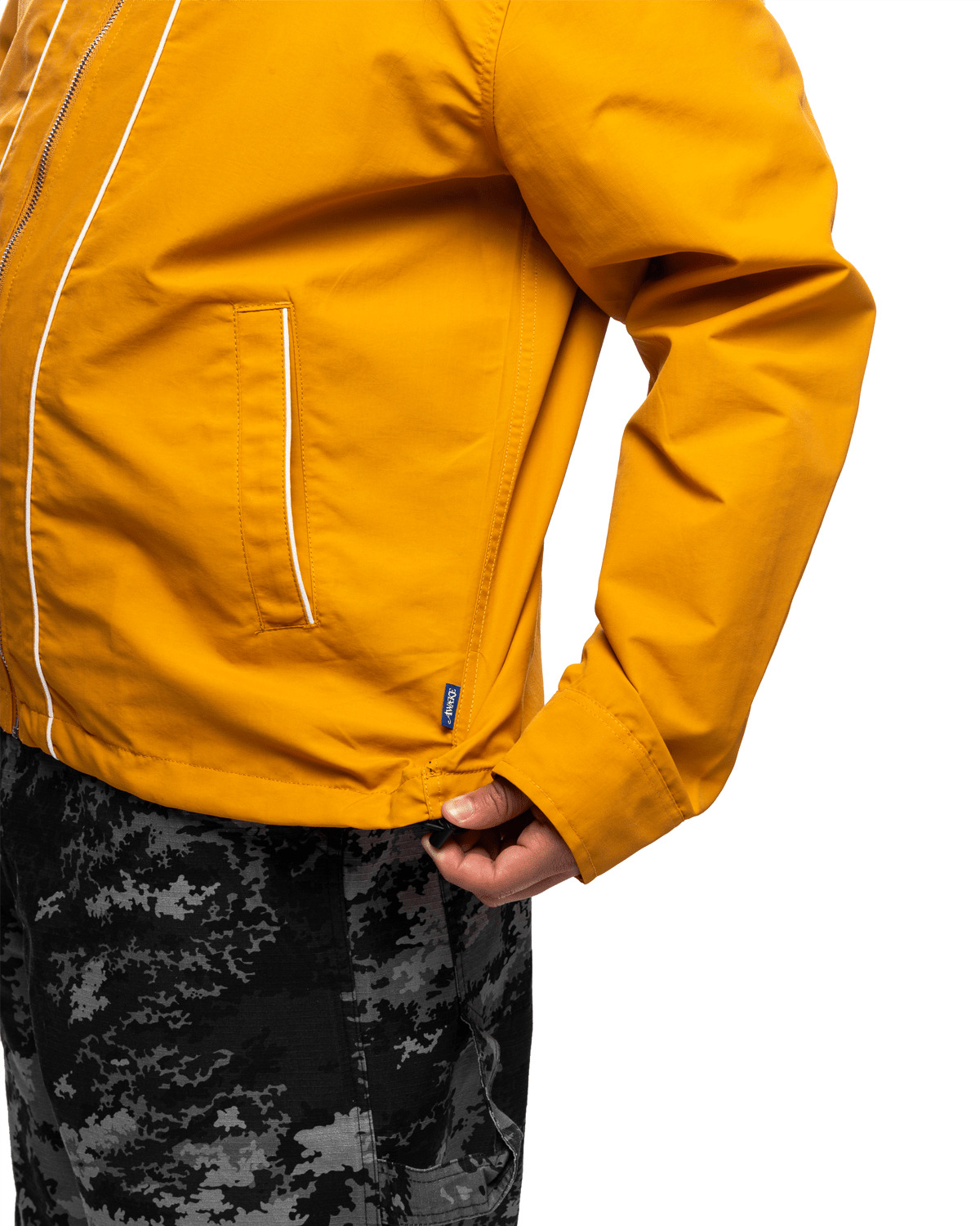 Classic Logo Coaches Jacket Gold - 4