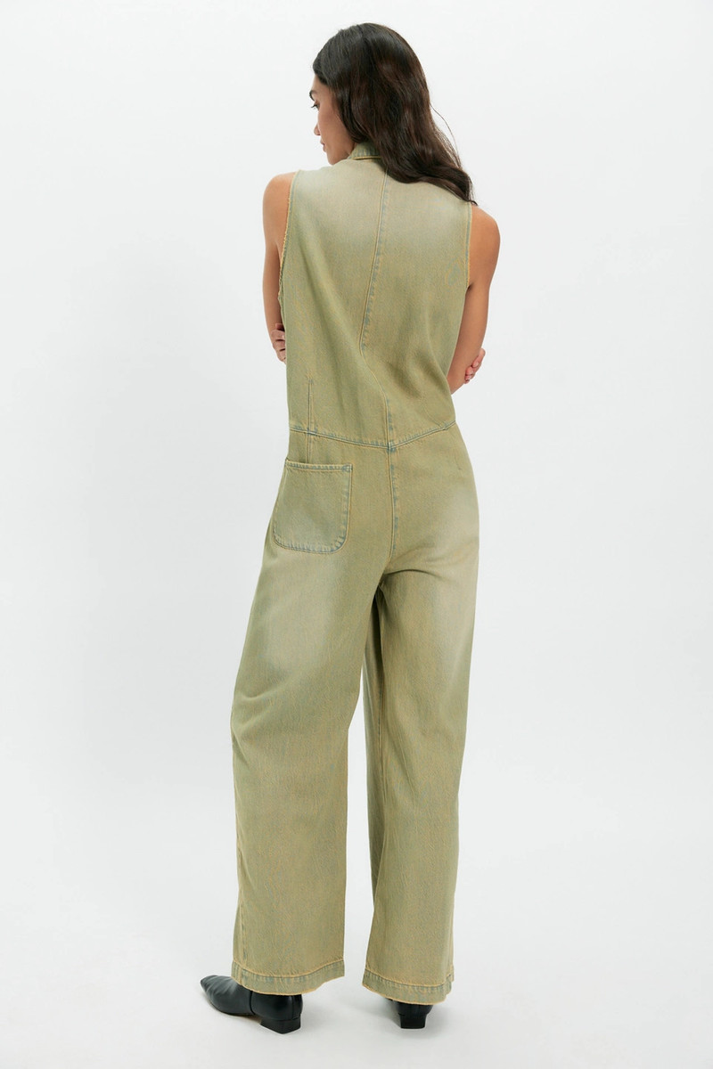 ONE TEASPOON OneTeaspoon Braxton Wide-Leg Jumpsuit outlook