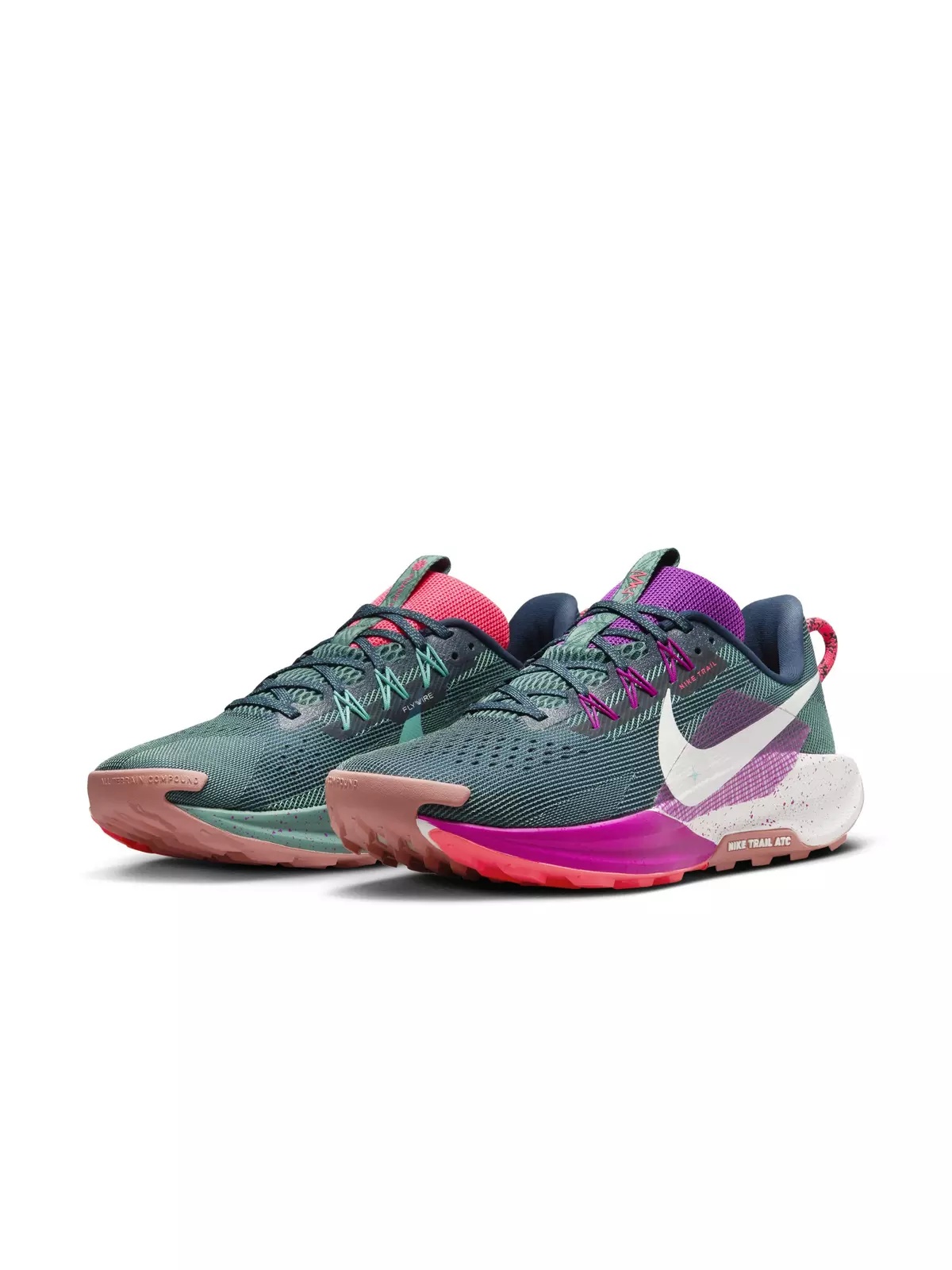 Pegasus Trail 5 "Armory Navy/Vivid Grape/Green Frost/Phantom" Men's Trail Running Shoe - 3
