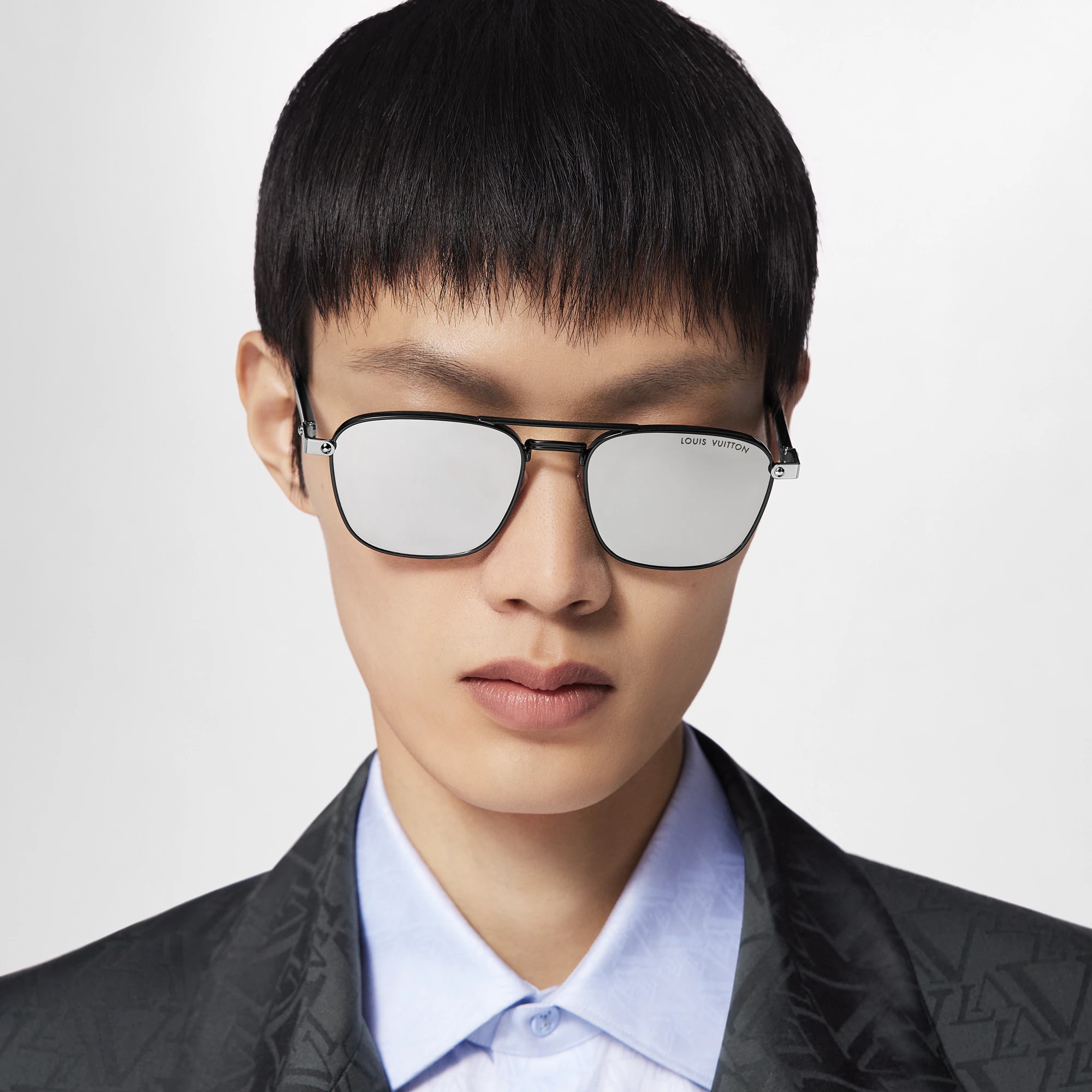 LV Signature Metal Square Sunglasses - 5