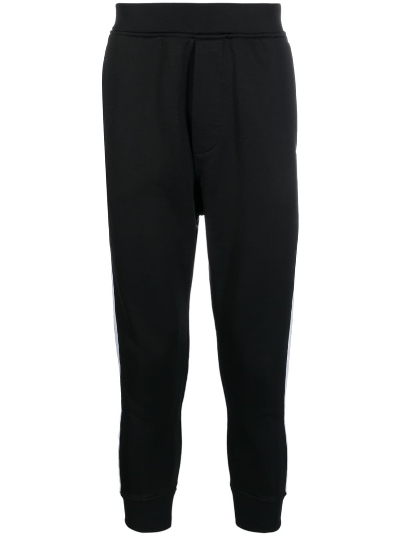 logo-print track pants 1