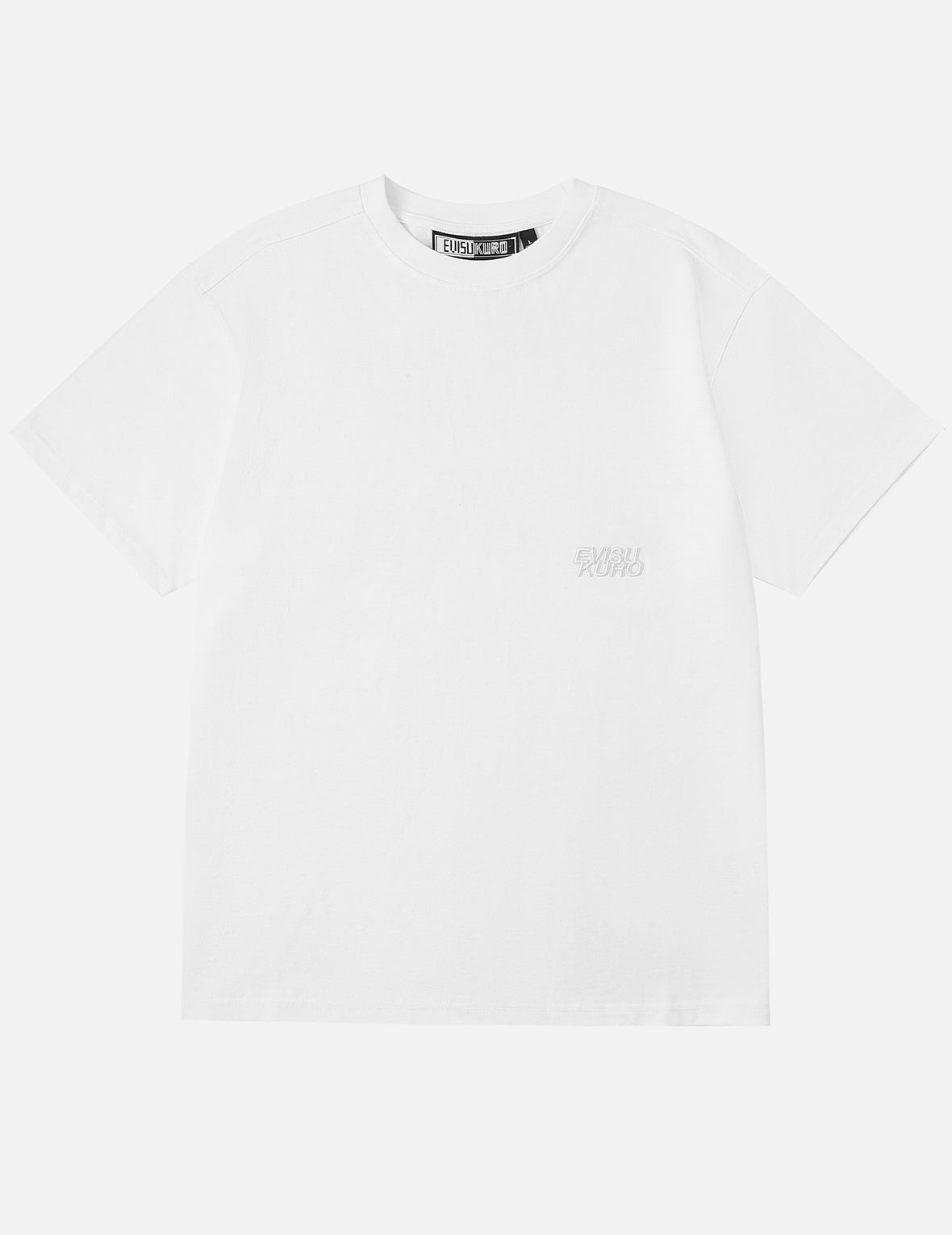 EVISUKURO Flocking and Plastisol Print Regular Fit T-shirt - 4