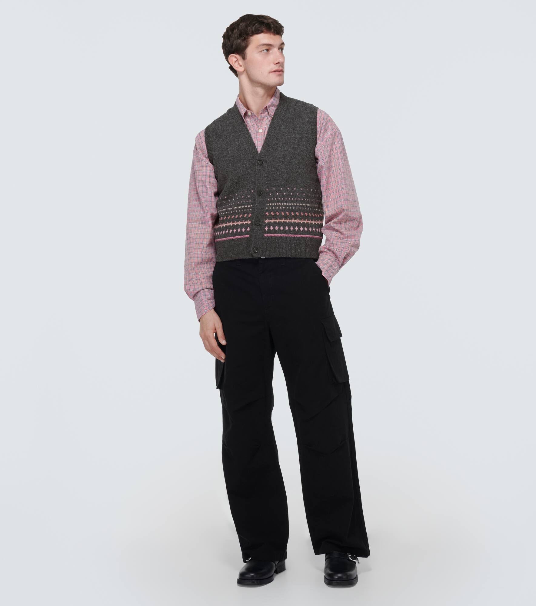 Wool sweater vest - 2