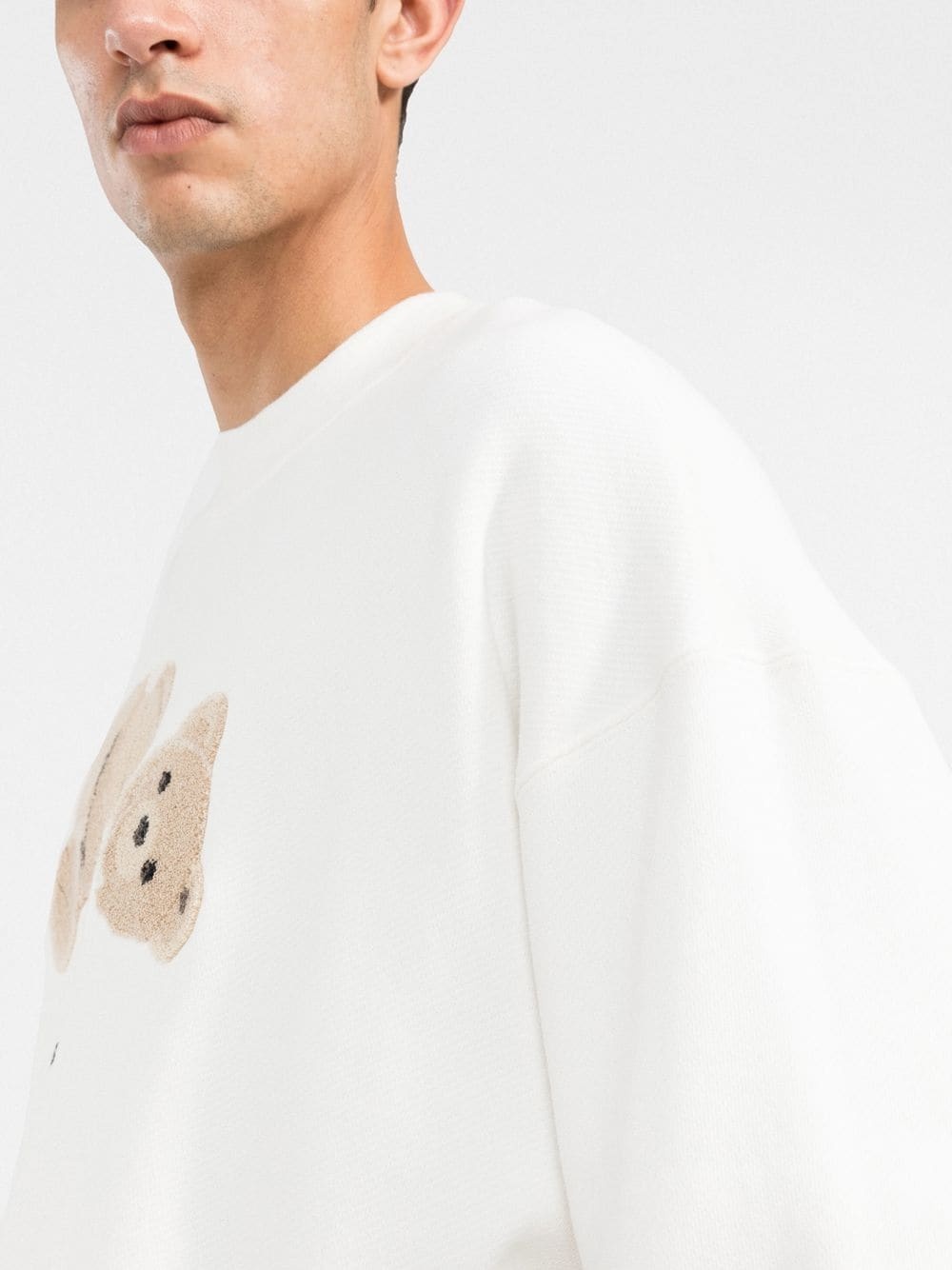 bear-print sweatshirt - 5