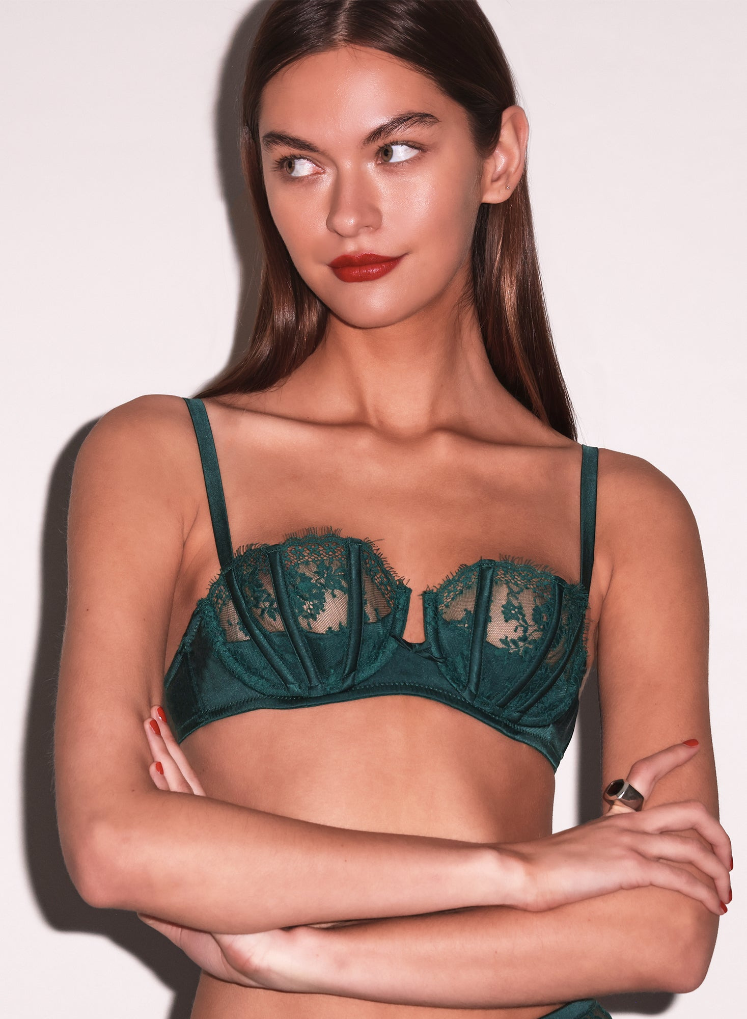 Frankie Lace Boned Balconette - 3