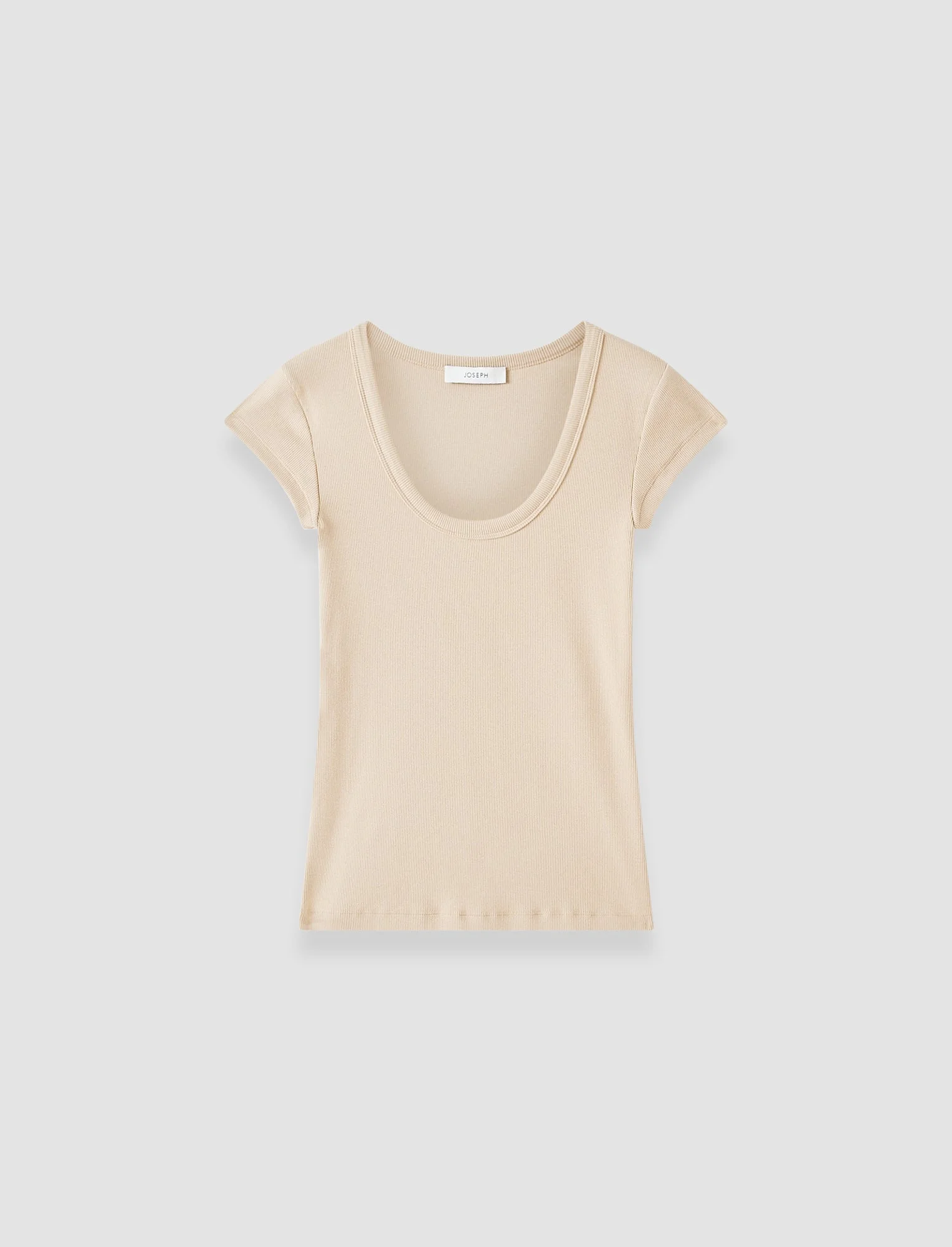 Saba Cotton Rib Top - 1