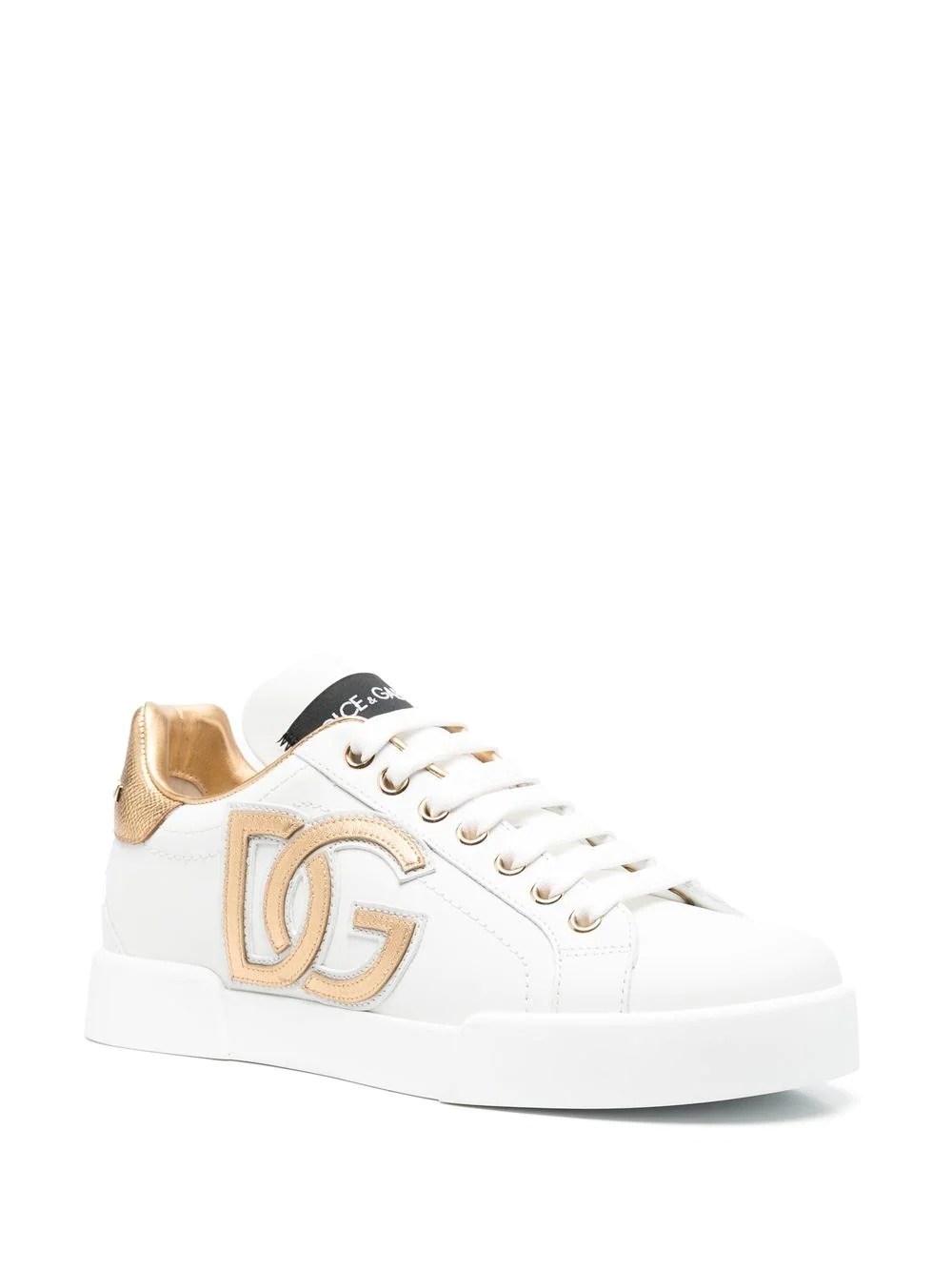 DG-embellished low-top sneakers - 2