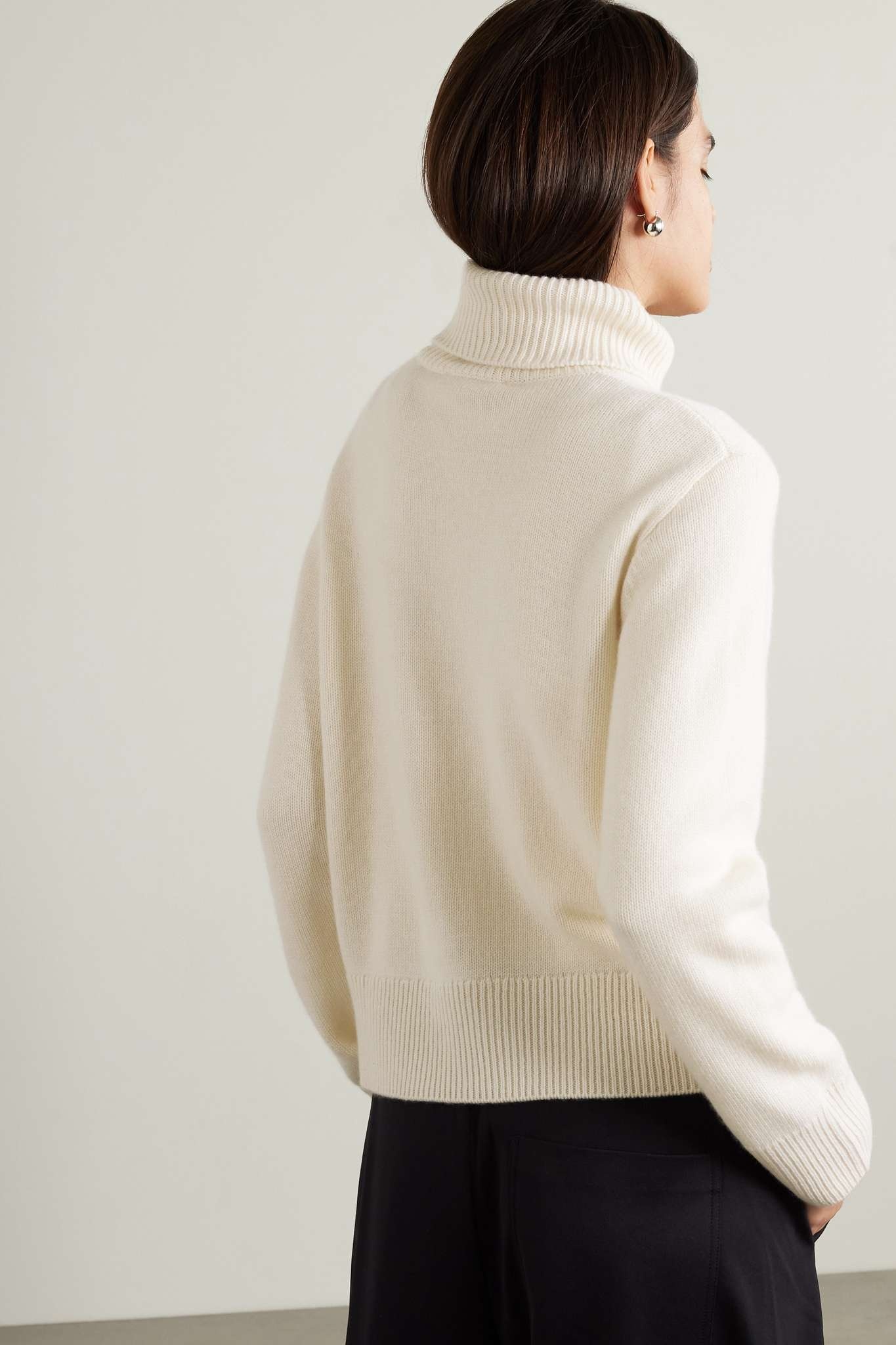 Cashmere turtleneck sweater - 3