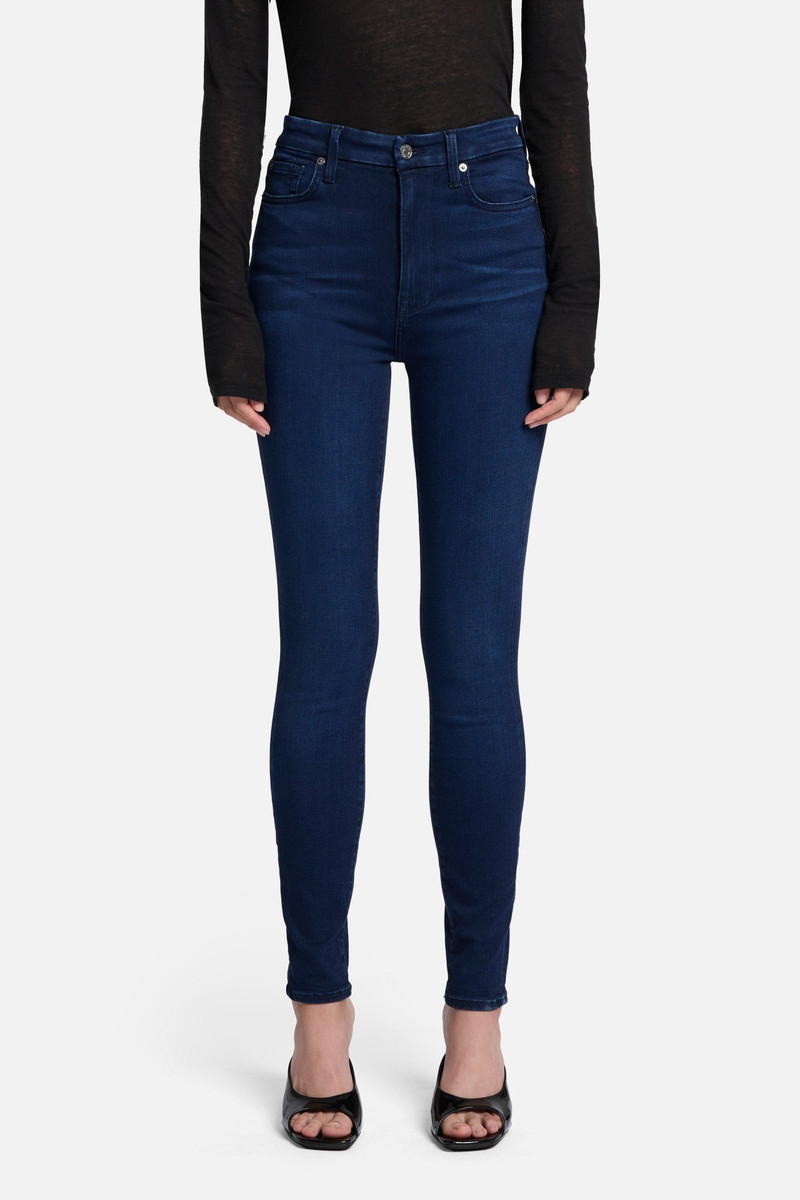 Slim Illusion High Waist Skinny in Twilight Blue 3