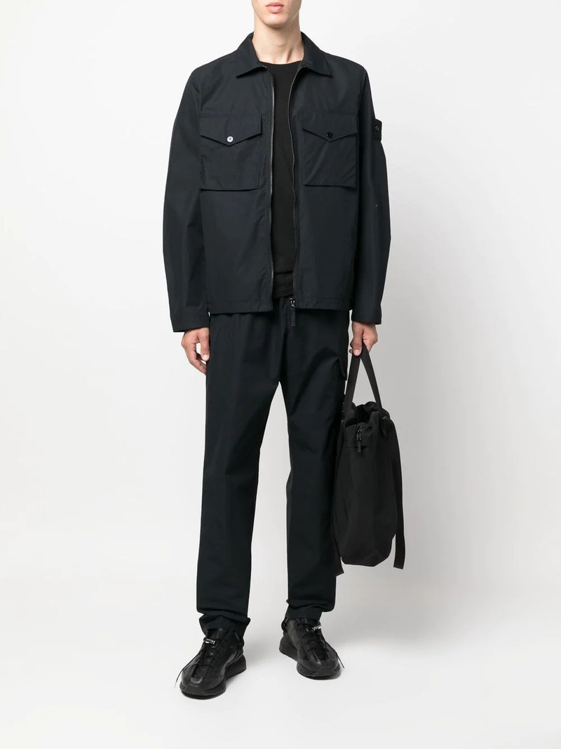 Stone Island Compass-patch cargo trousers outlook