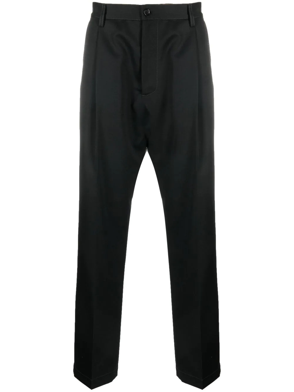 straight-leg cut chino trousers - 1