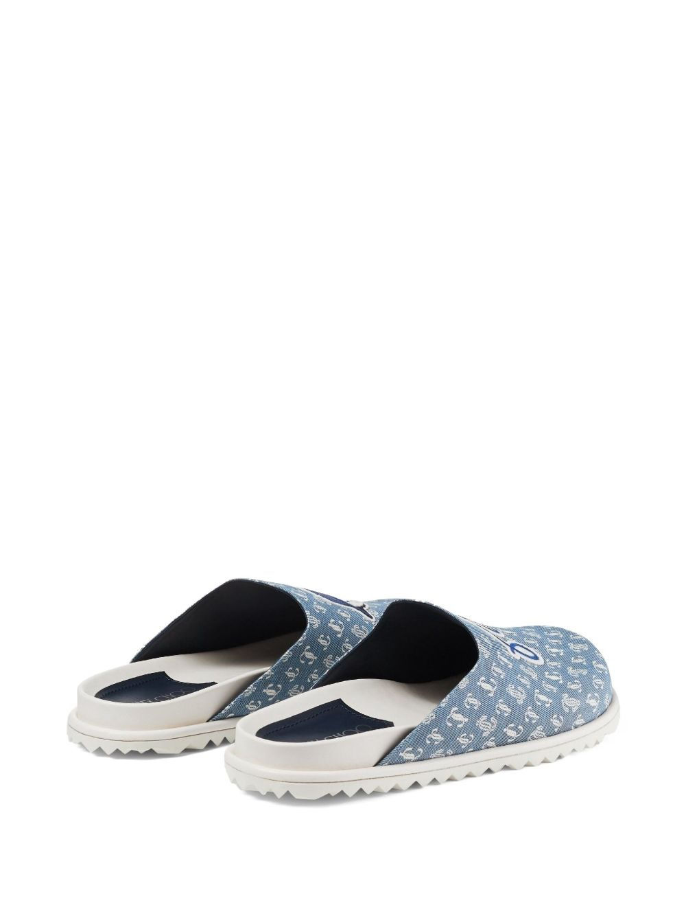 monogram logo-detail slippers - 4