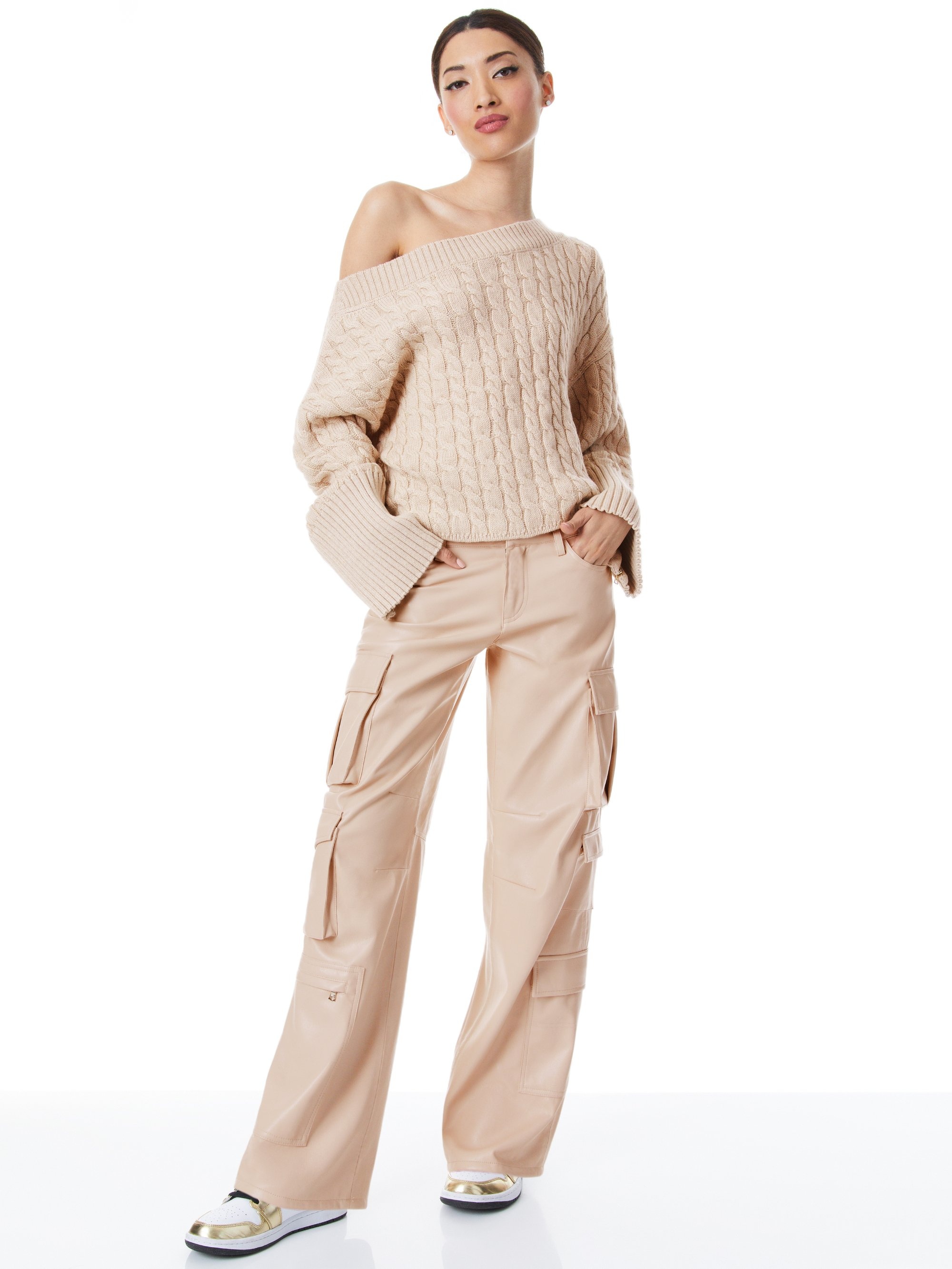 INA CABLE KNIT SWEATER - 6