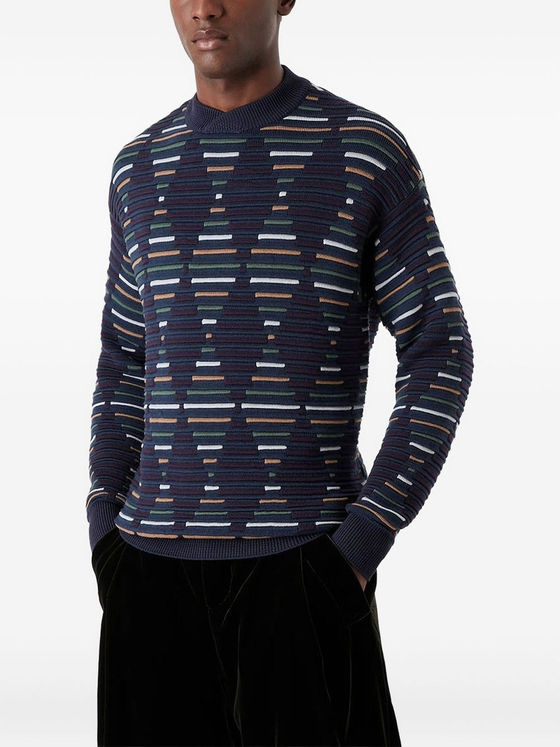 geometric-jacquard sweater 3
