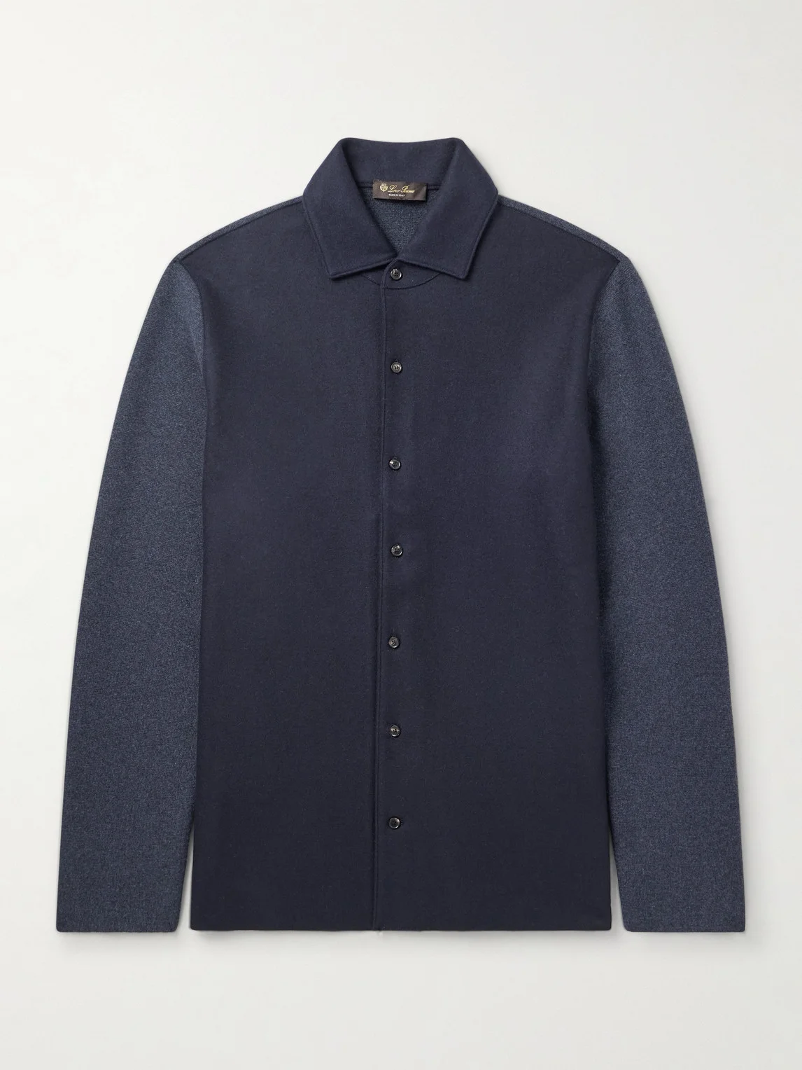 Breia Felt-Panelled CashWish® Overshirt - 1