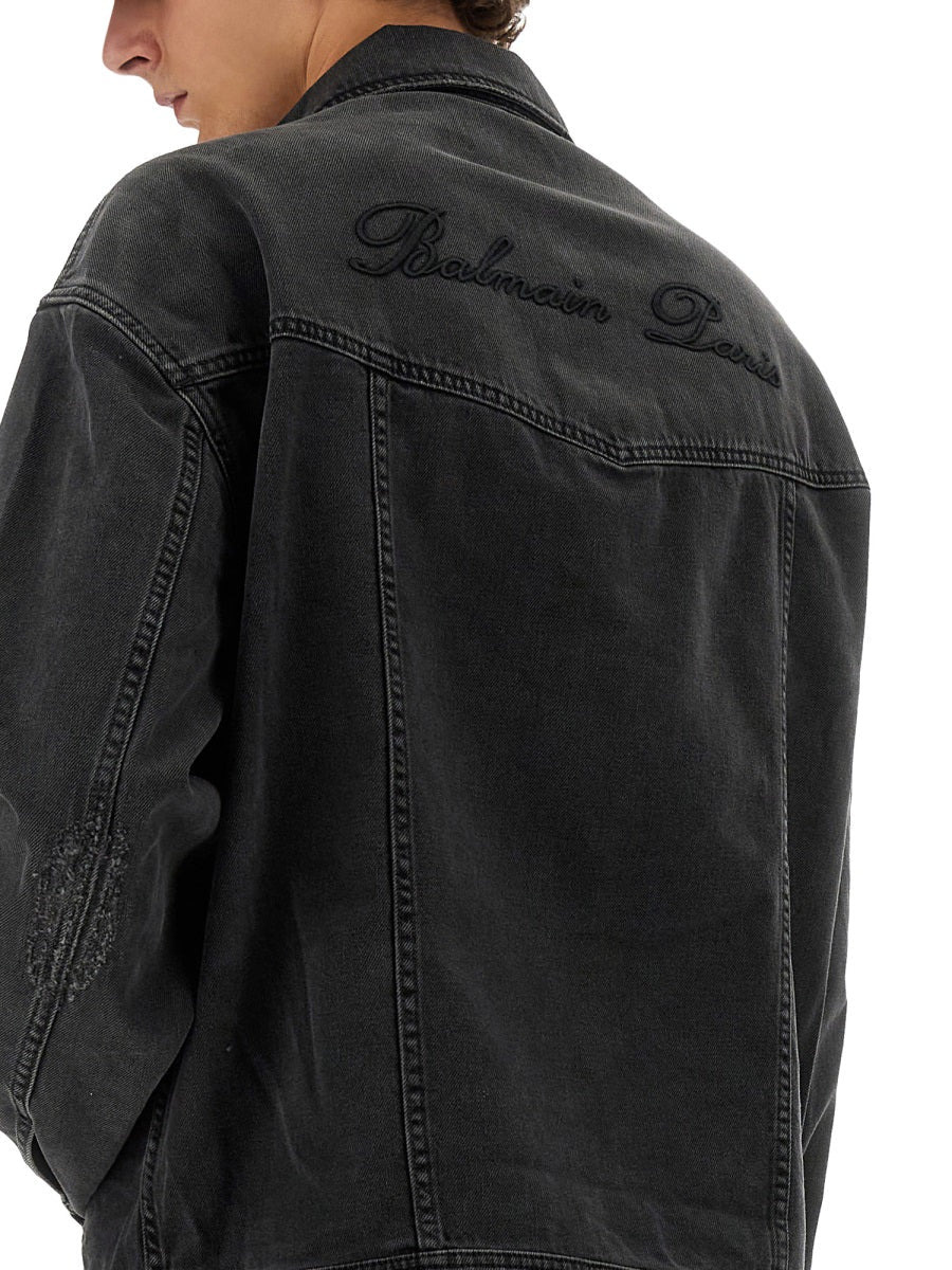 Balmain Men Denim Jacket - 4
