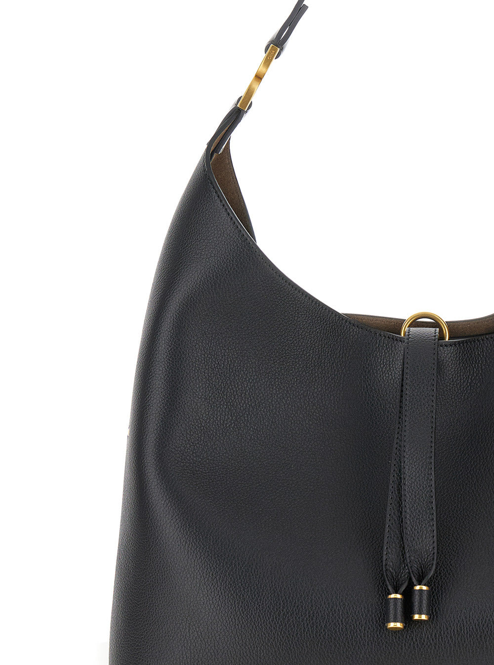Chloé Women 'Marcie' Black Shopper In Grainy Leather Woman - 5