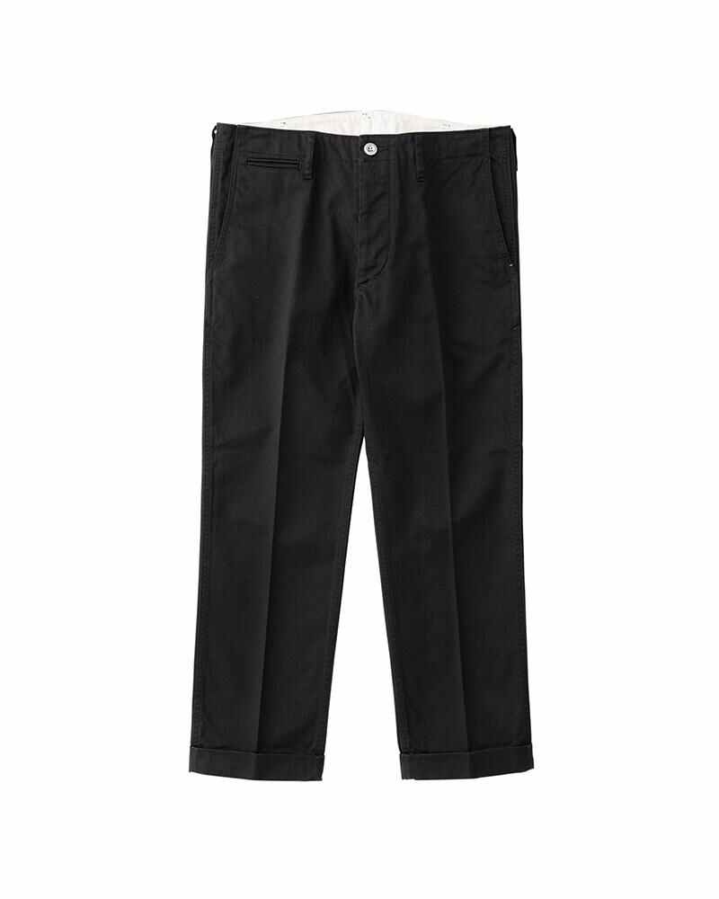 HIGH WATER CHINO BLACK - 1