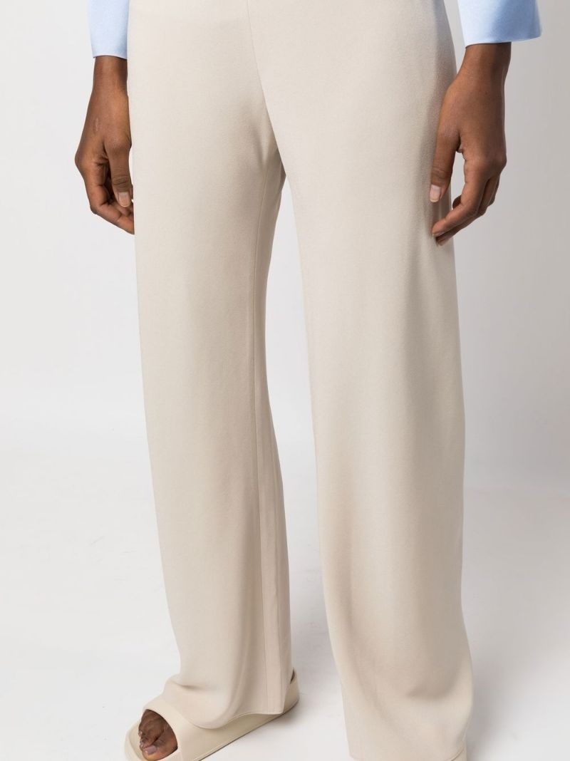 tailored wide-leg trousers - 5