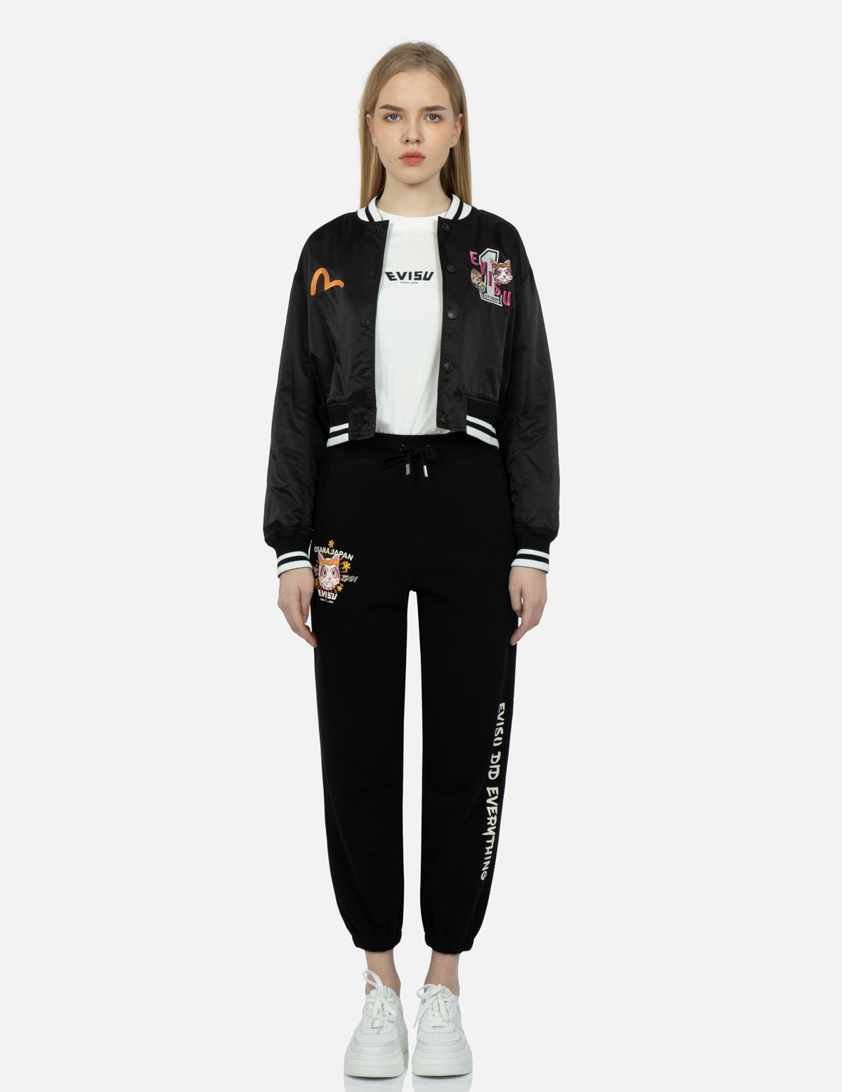 FORTUNE CAT DRUMMING APPLIQUÉ SOUVENIR JACKET - 6