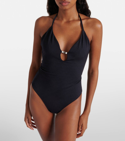 Givenchy 4G halterneck swimsuit outlook