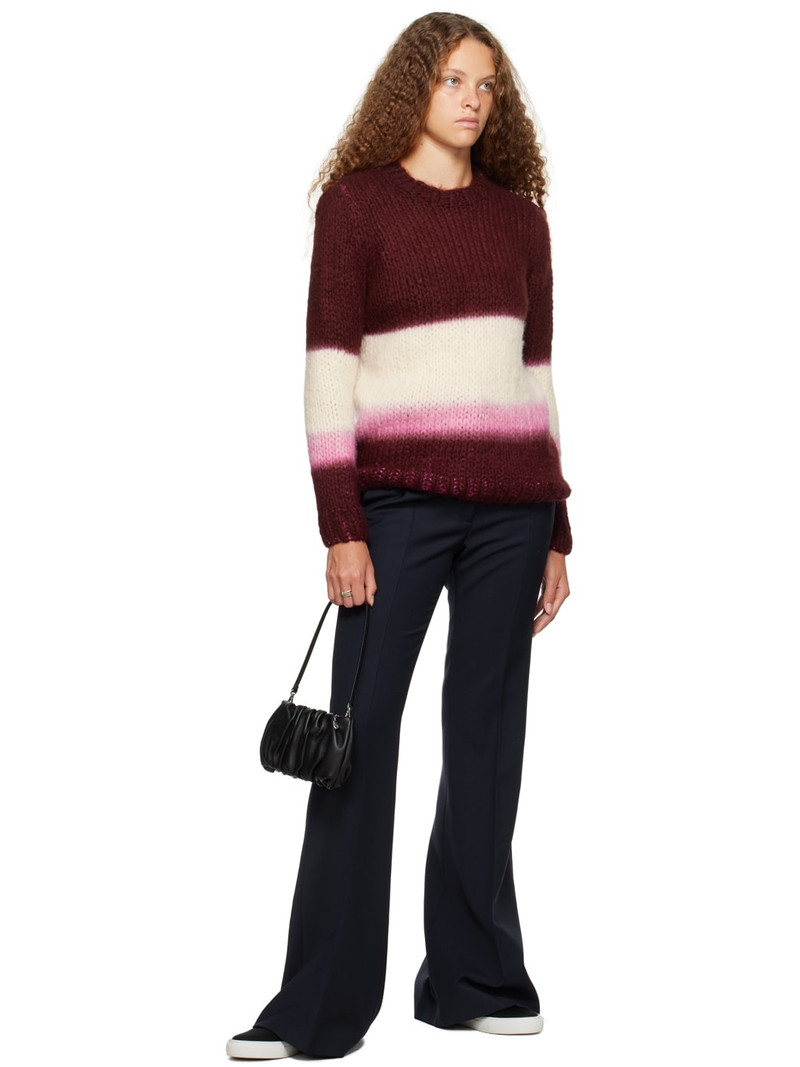 GABRIELA HEARST Burgundy Lawrence Sweater outlook