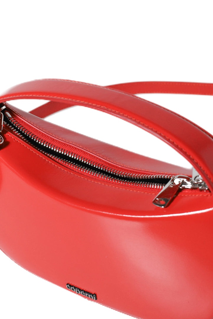 トートバッグ Coperni FW24 GLOSS SMALL SOUND SWIPE BAG (BA72BISF6002 RED) Coperni - RED GLOSS MINI SWIPE BAG – LE LABO STORE