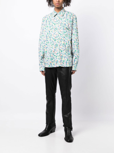 Marine Serre floral-print shirt outlook