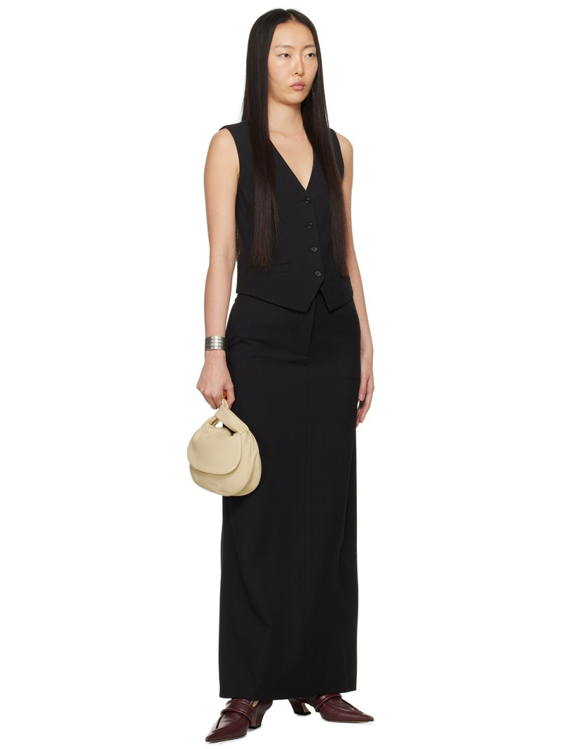 beaufille Black Minter Maxi Skirt outlook