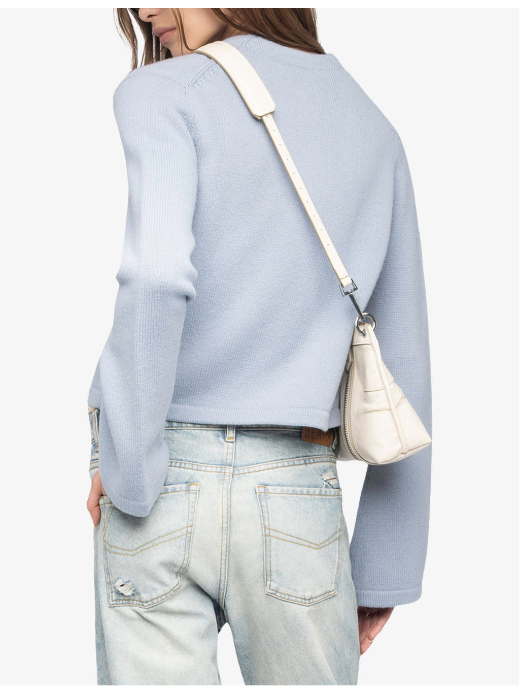 Nolly V-Neck Button-Down Wool And Cashmere-Blend Cardigan - 5