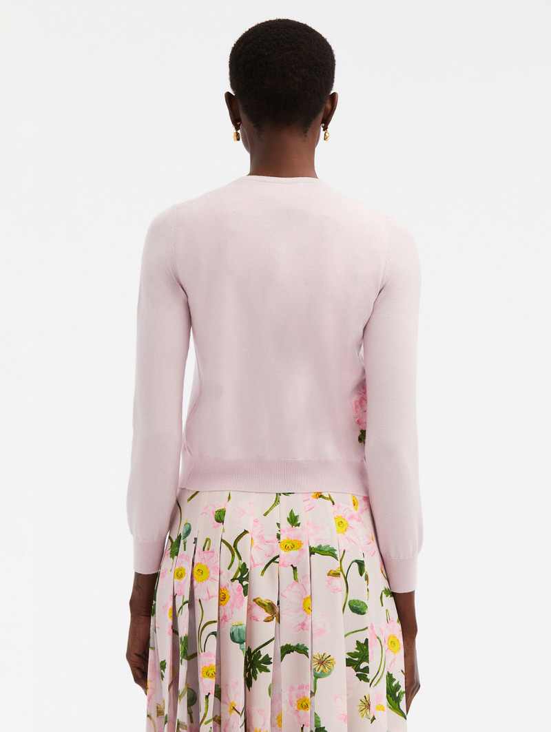 PAINTED POPPIES THREADWORK CARDIGAN 3