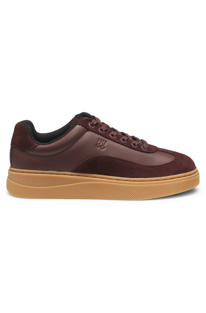 LOW-TOP SNEAKERS WITH SUEDE OVERLAYS 1