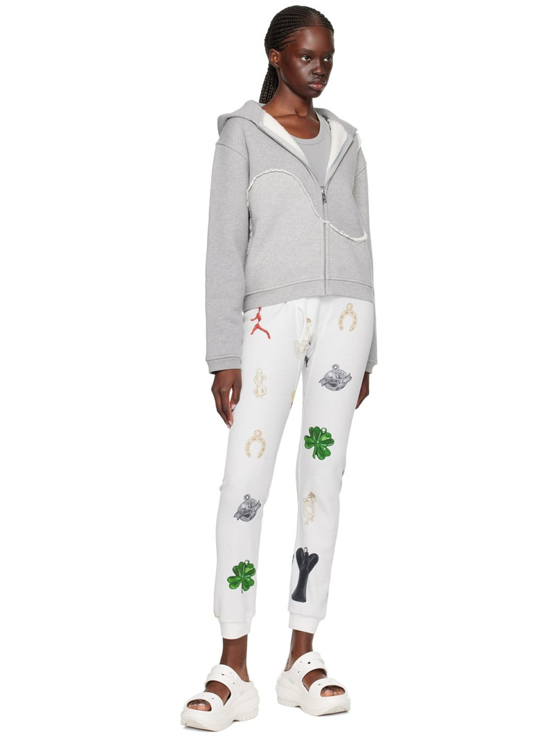 crocs White Mega Crush Sandals outlook