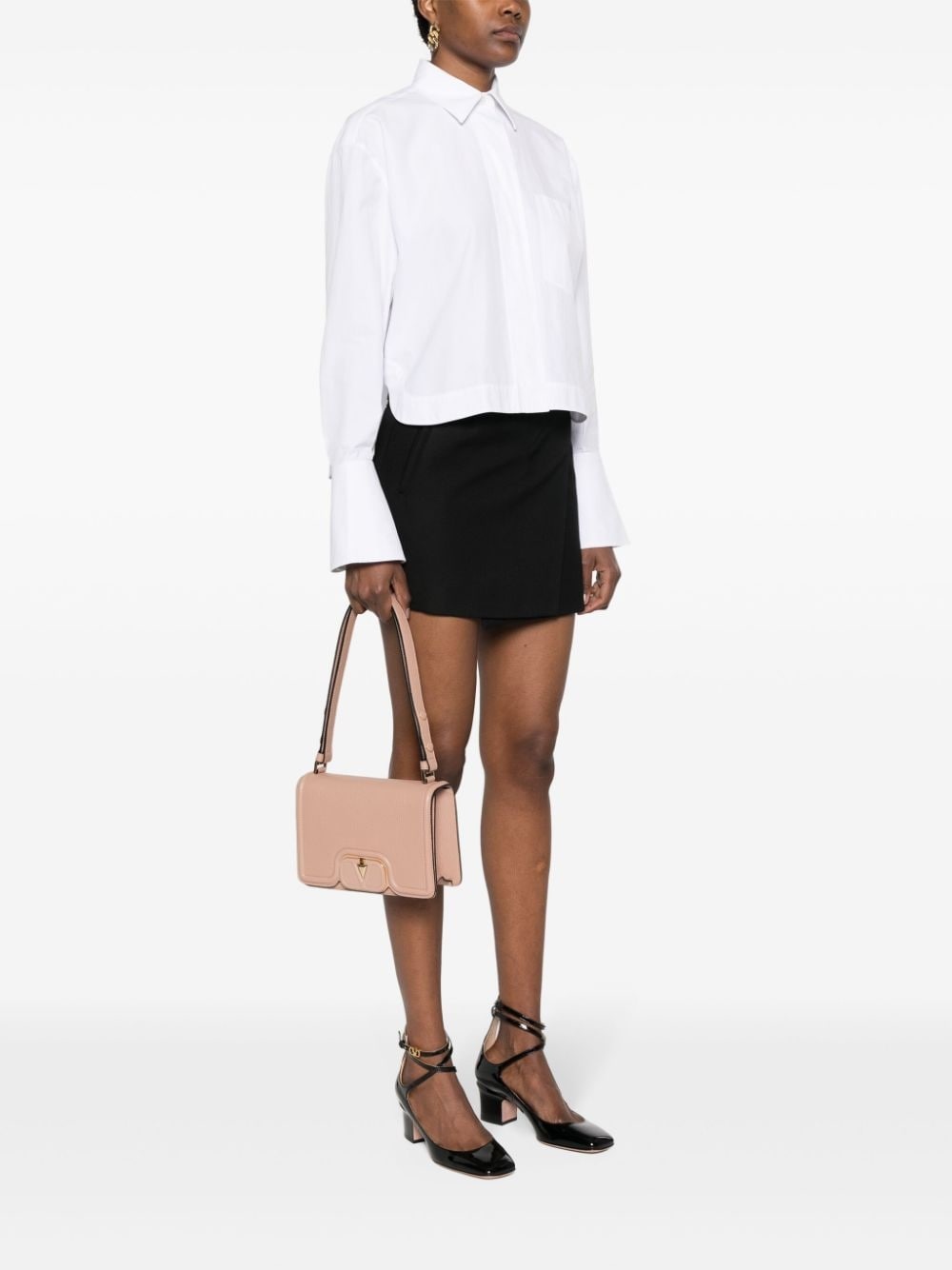 small VLogo shoulder bag - 2