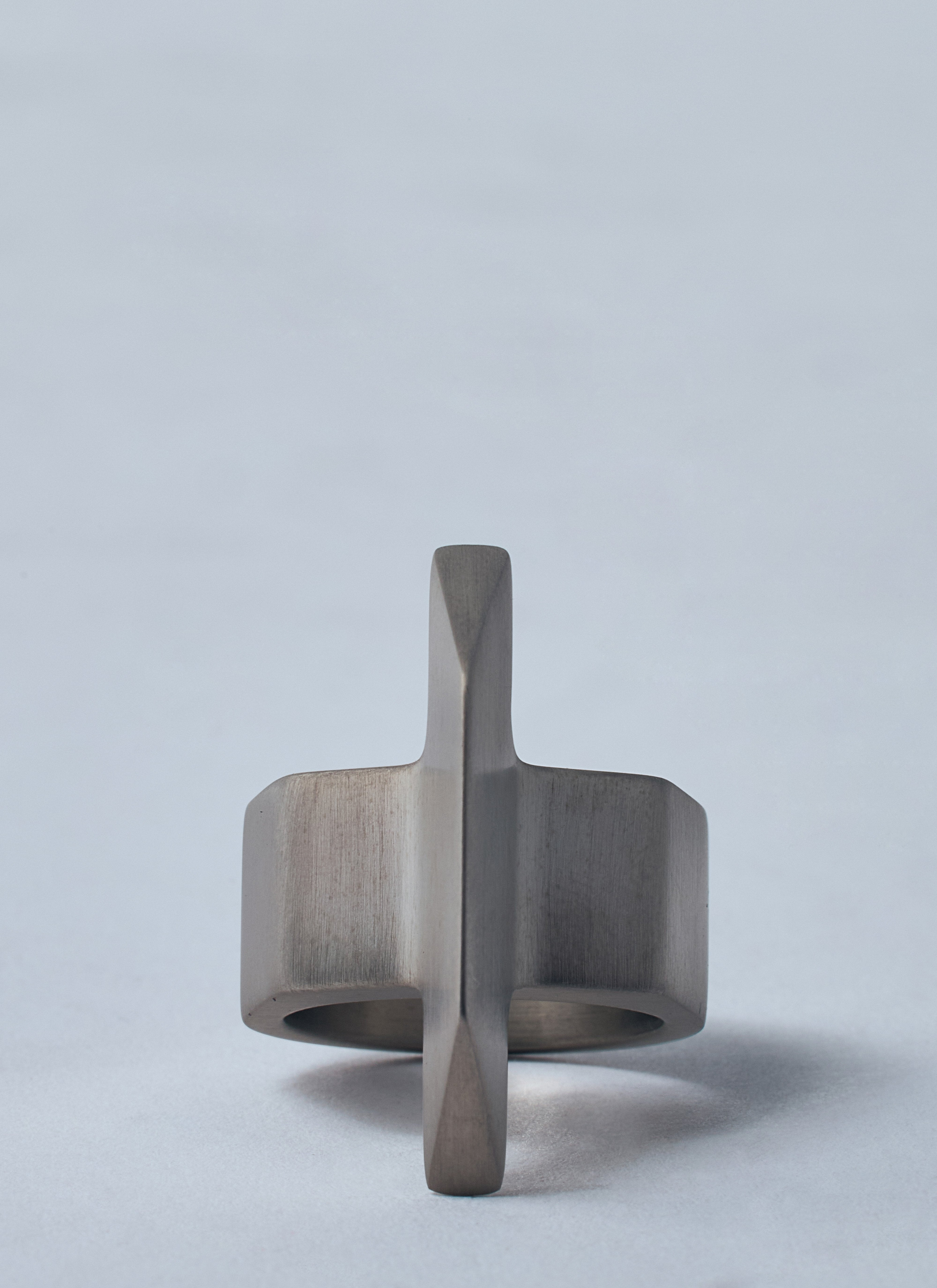 Rick Owens Women Trapezioid Ring - 5