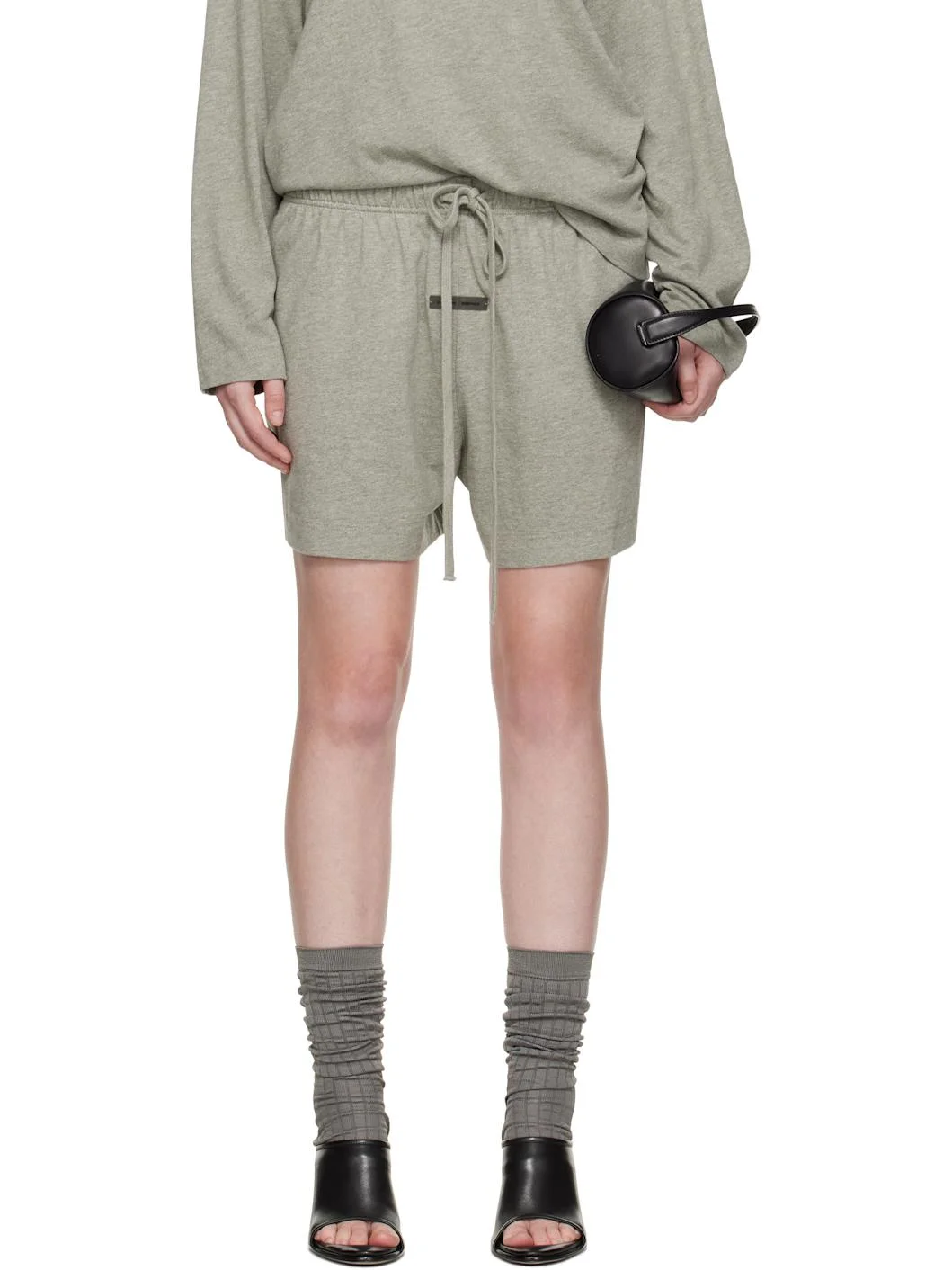 Gray Soccer Shorts - 1