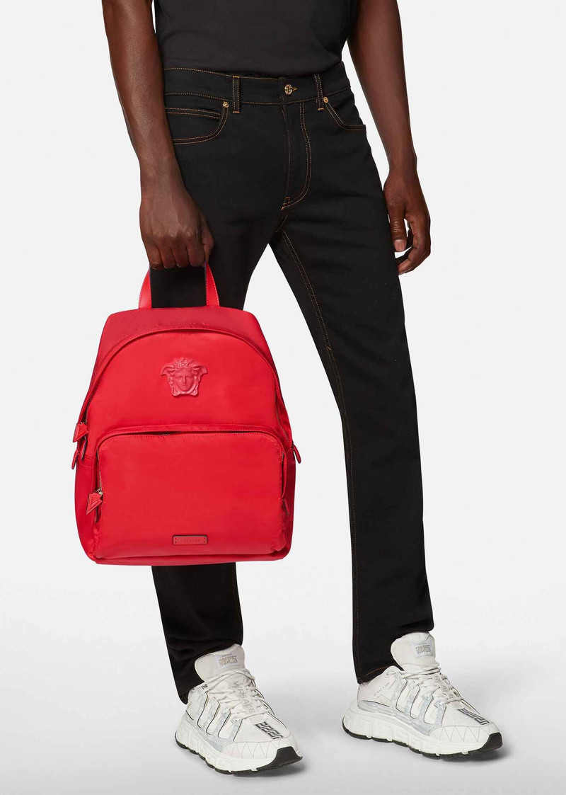 VERSACE La Medusa Nylon Backpack outlook