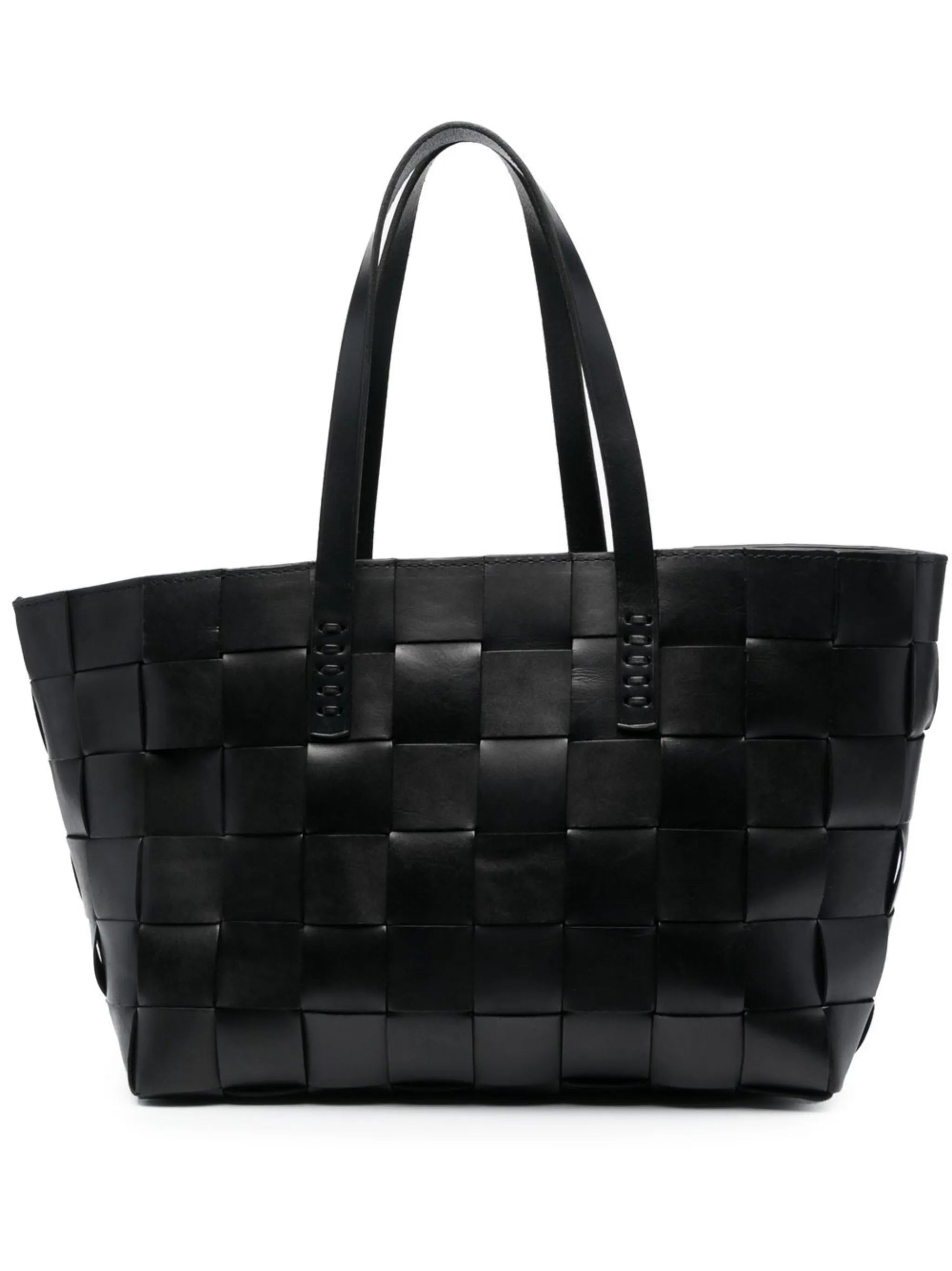 Dragon Diffusion Woven Leather Tote Bag - 1
