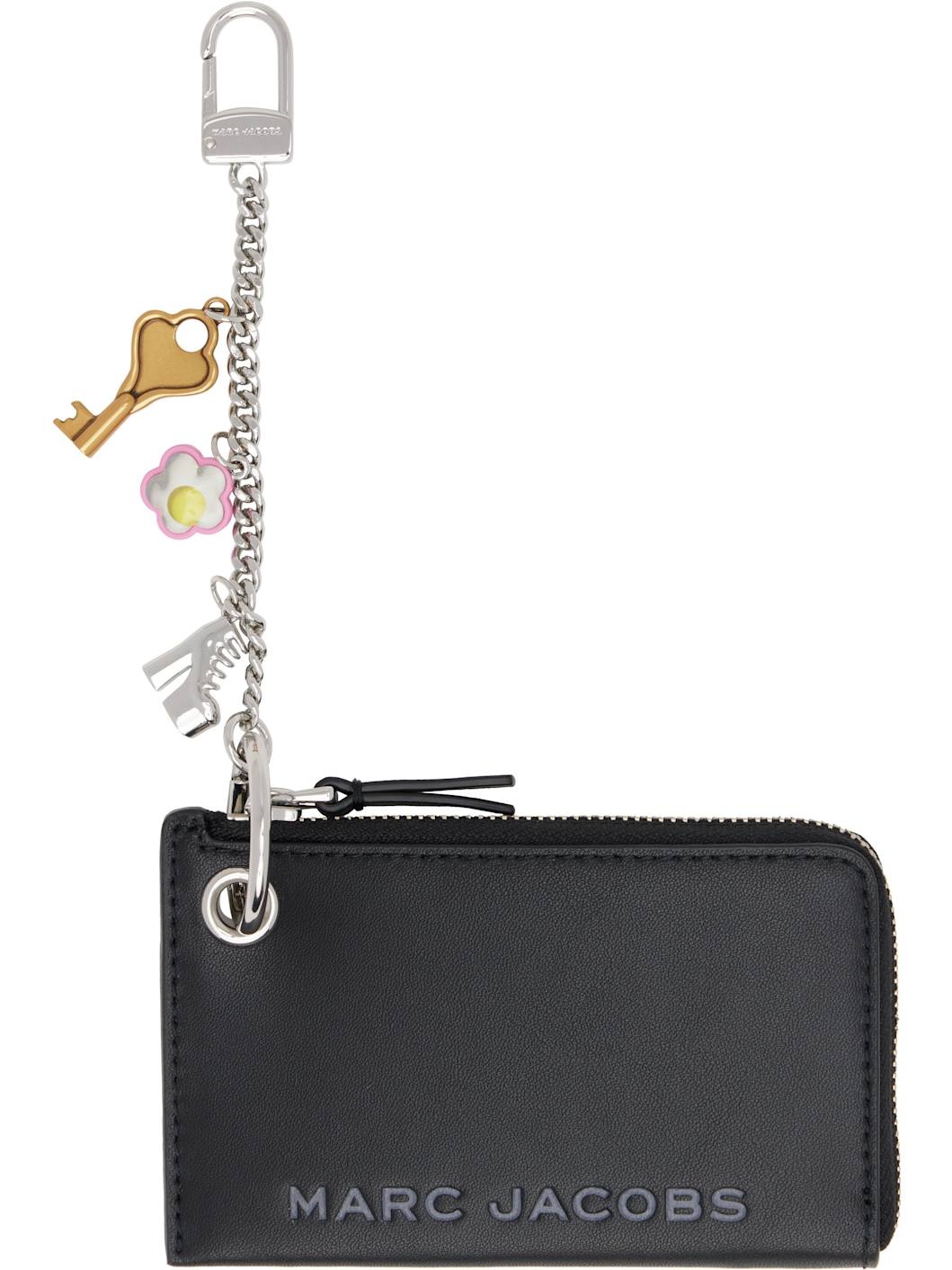 Black 'The Coin Purse Charm' Coin Pouch - 1