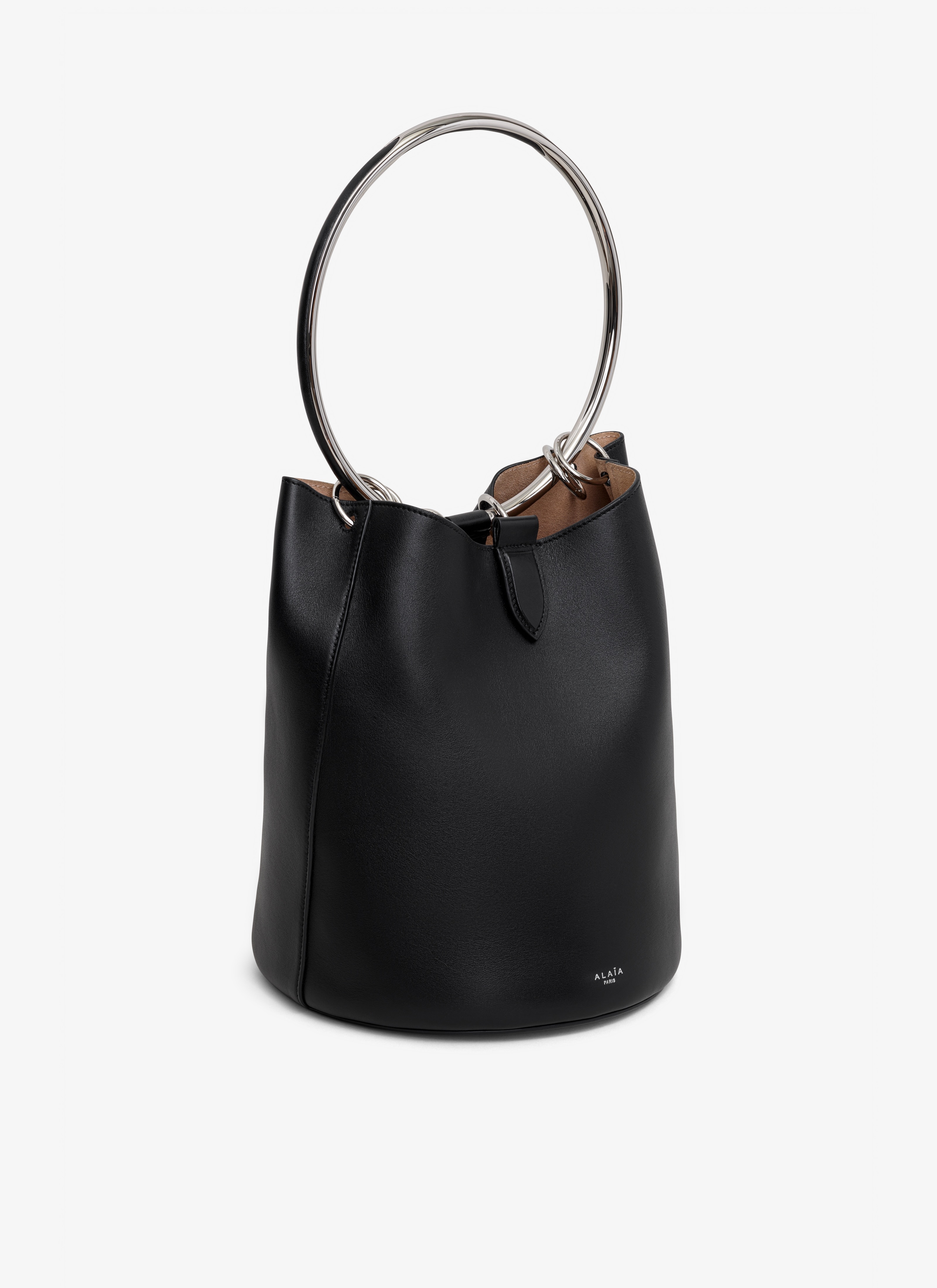 RING LARGE BUCKET BAG IN CALFSKIN - 2