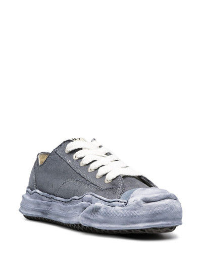 Maison MIHARAYASUHIRO wavy sole low-top sneakers outlook