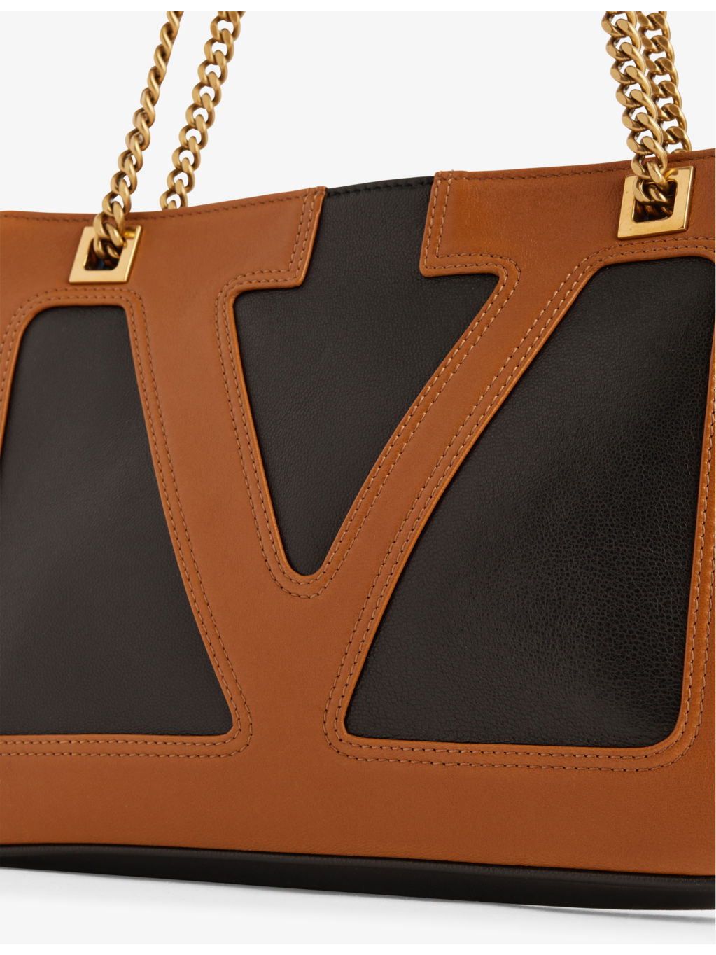 Viva Superstar small leather tote bag - 3