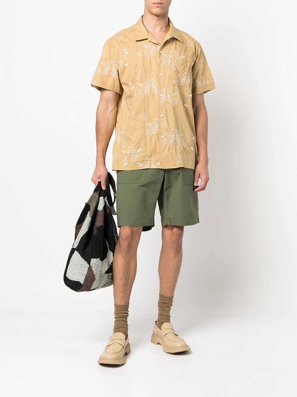 camp-collar shirt - 2