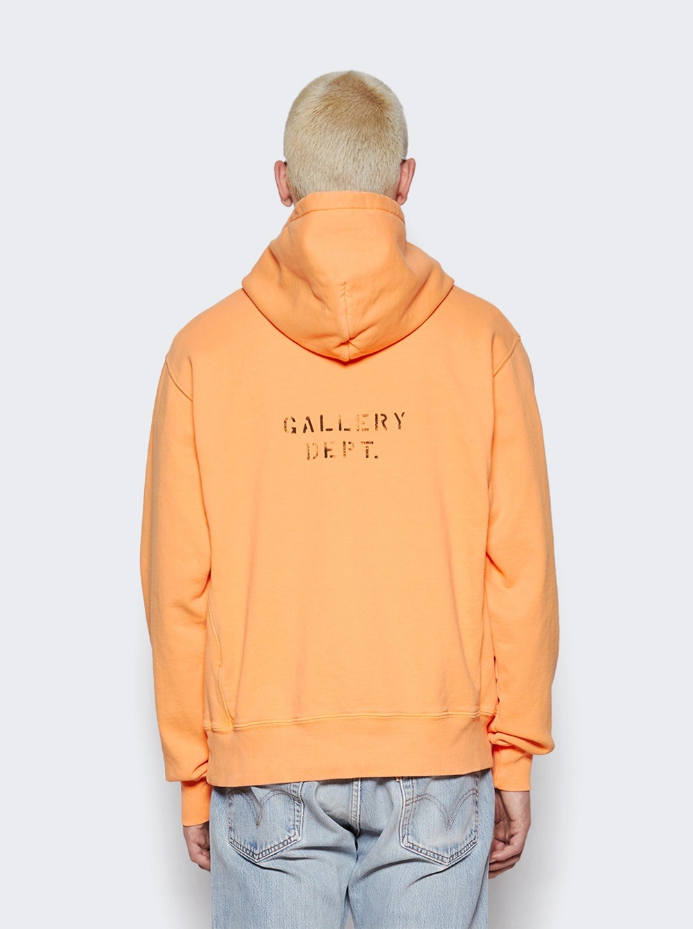 Logo Hoodie Flo Orange - 5