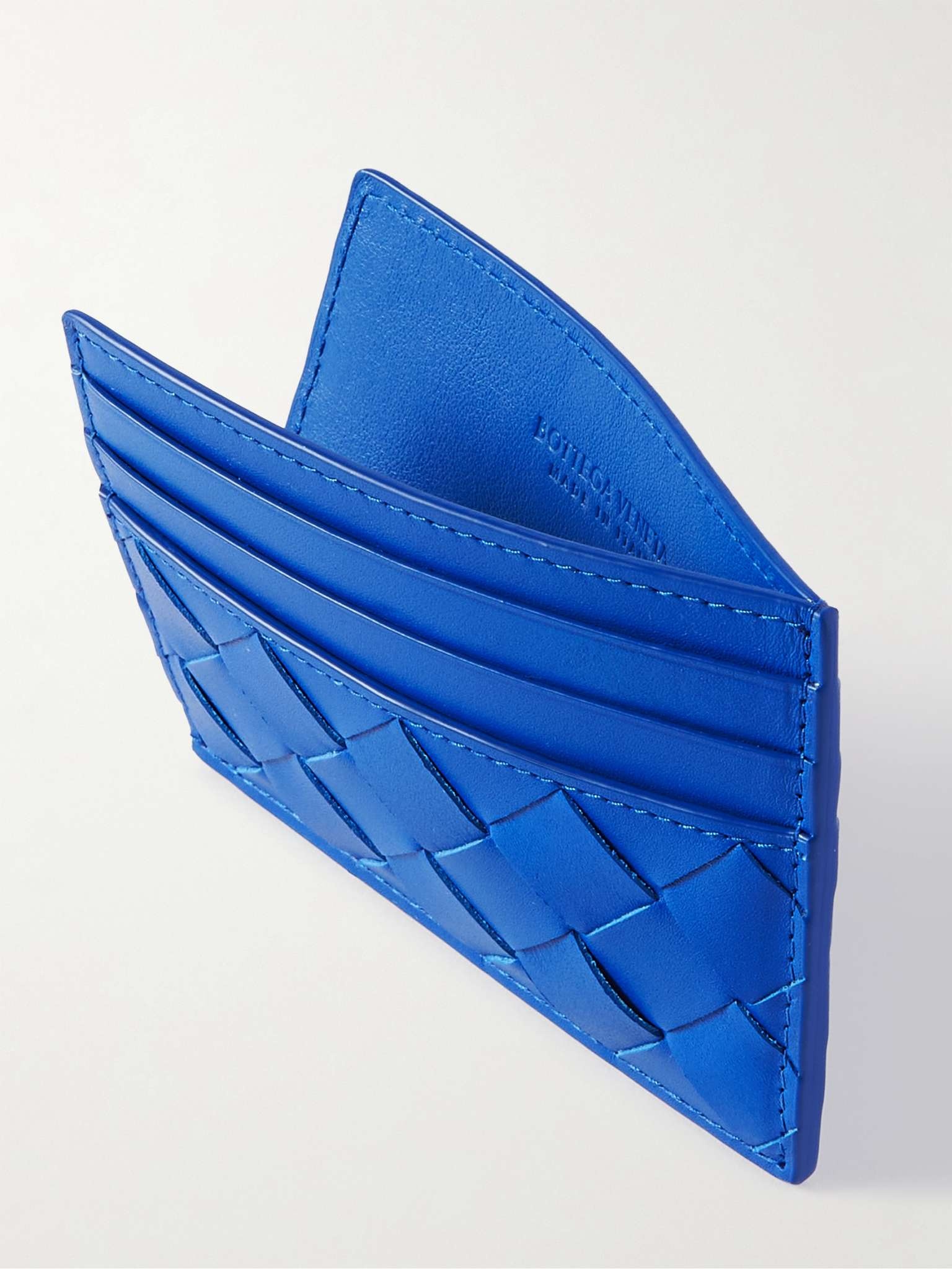 Intrecciato Leather Cardholder - 2