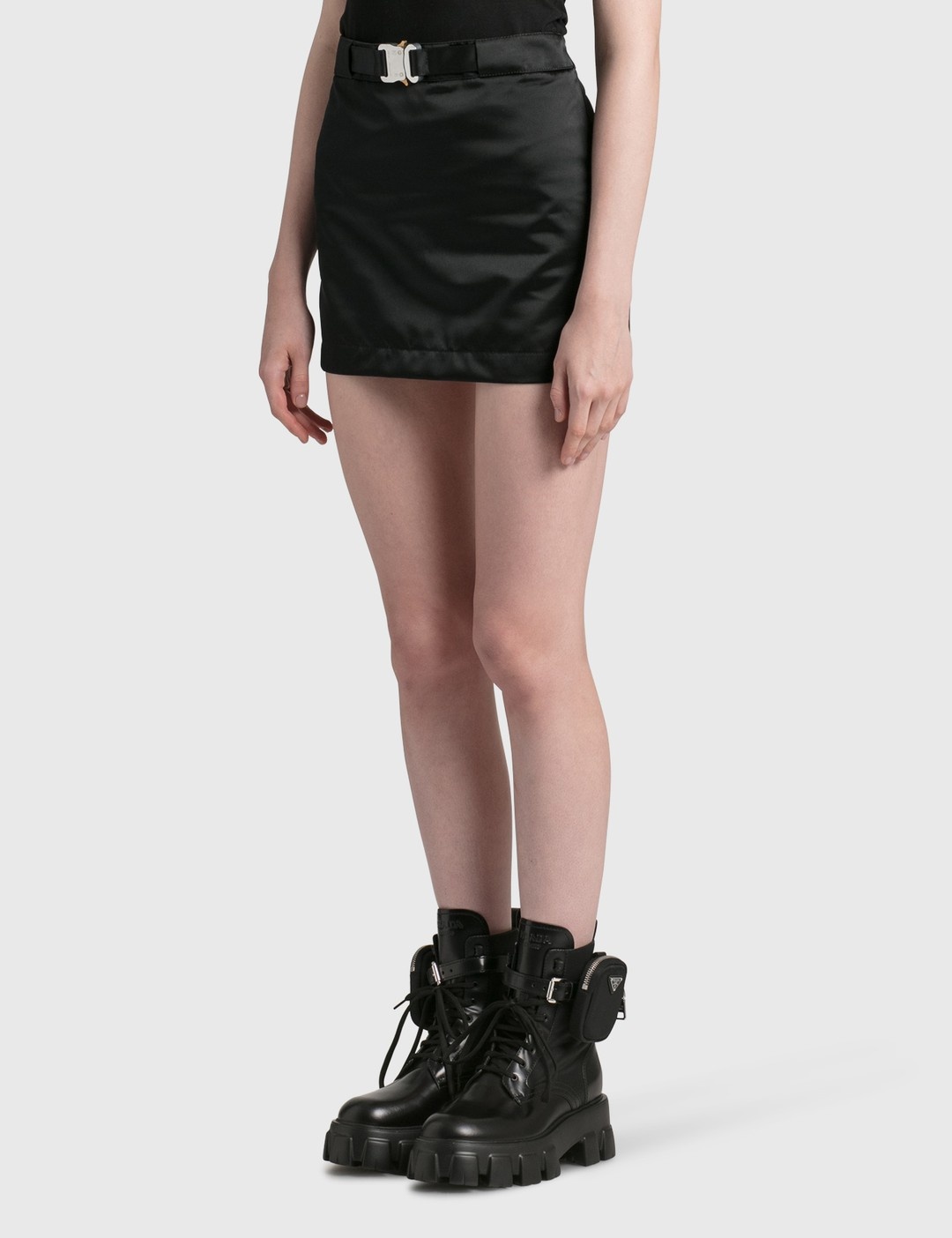 BUCKLE MINI SKIRT - 2