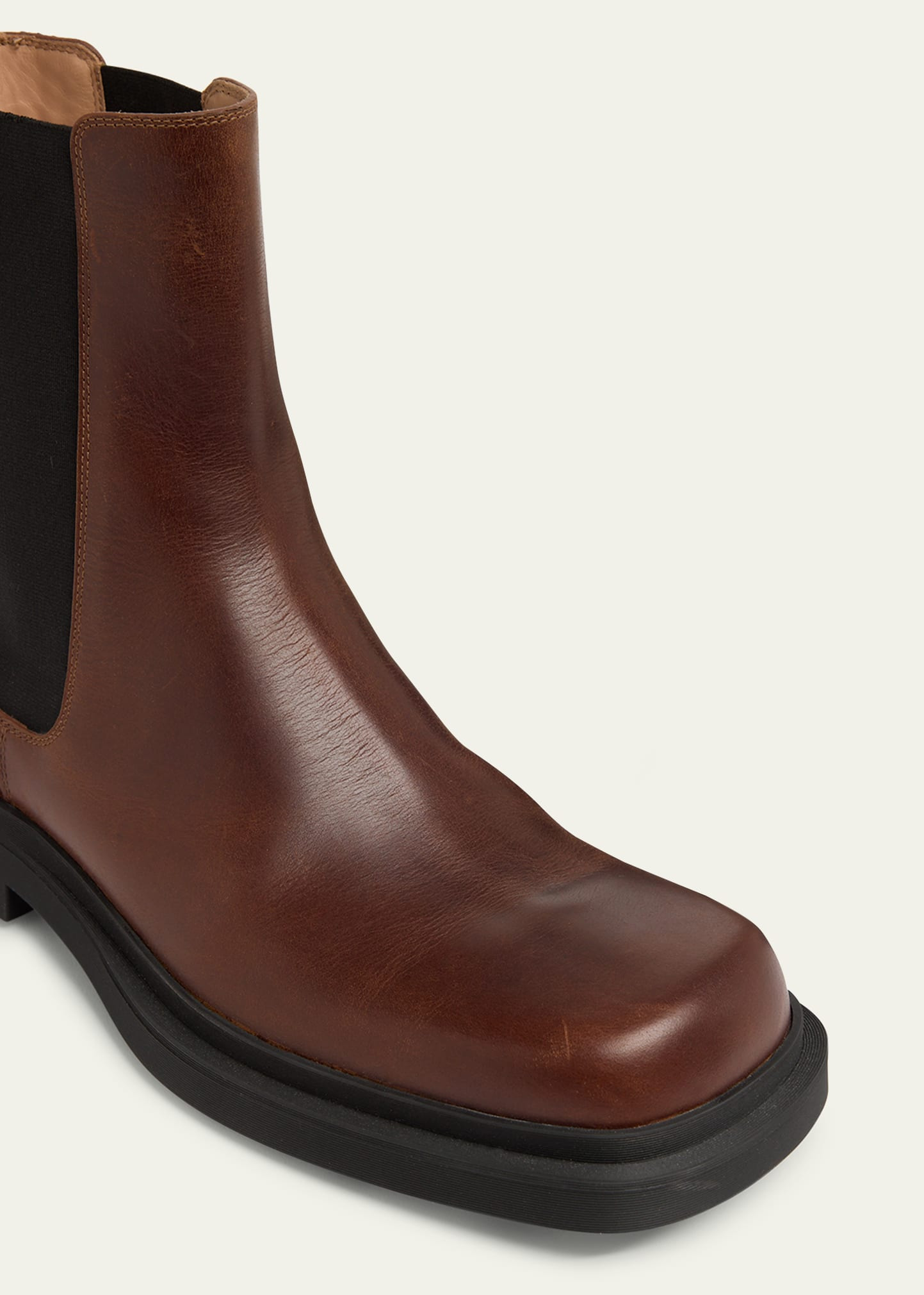 Men's Ben Smooth & Intrecciato Leather Chelsea Boots - 6