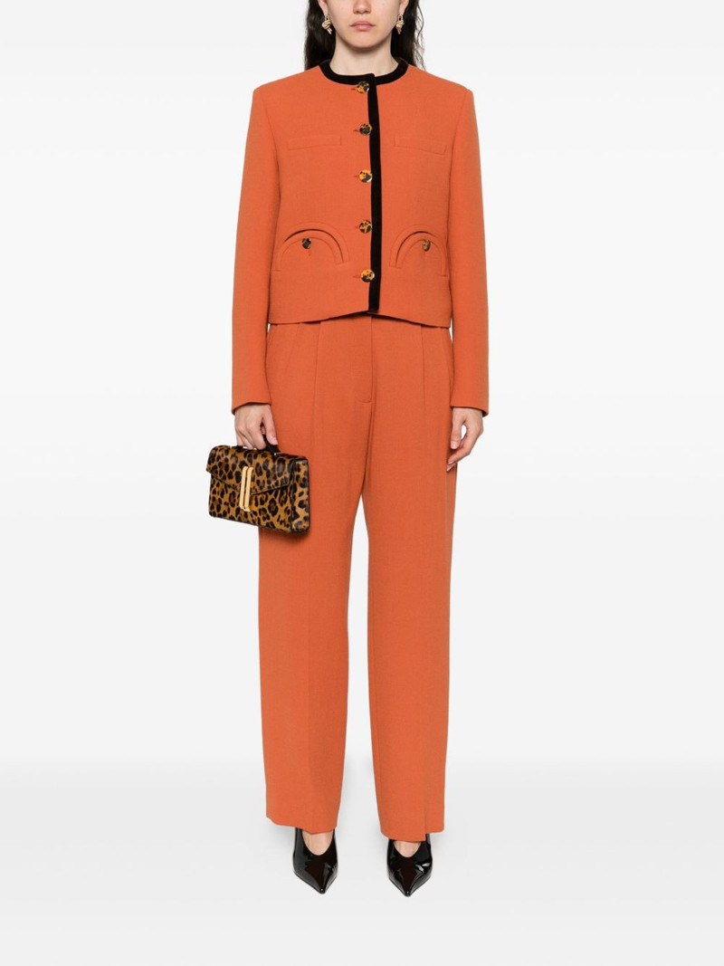 BLAZÉ MILANO contrast-trim jacket outlook